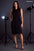 ANDRIANA Women's Striped Formal Dress