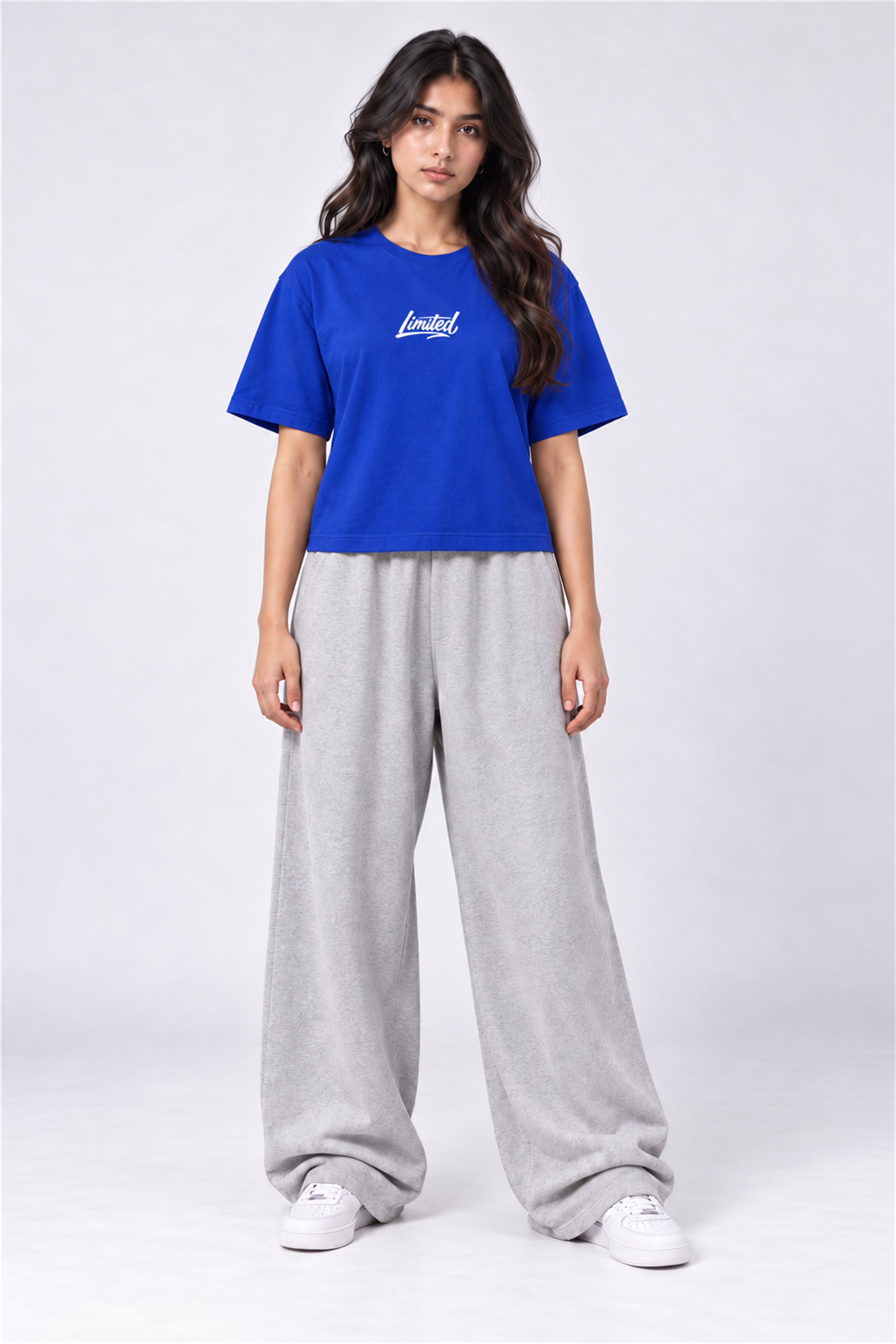 MODANO Crew Neck Tees - Blue