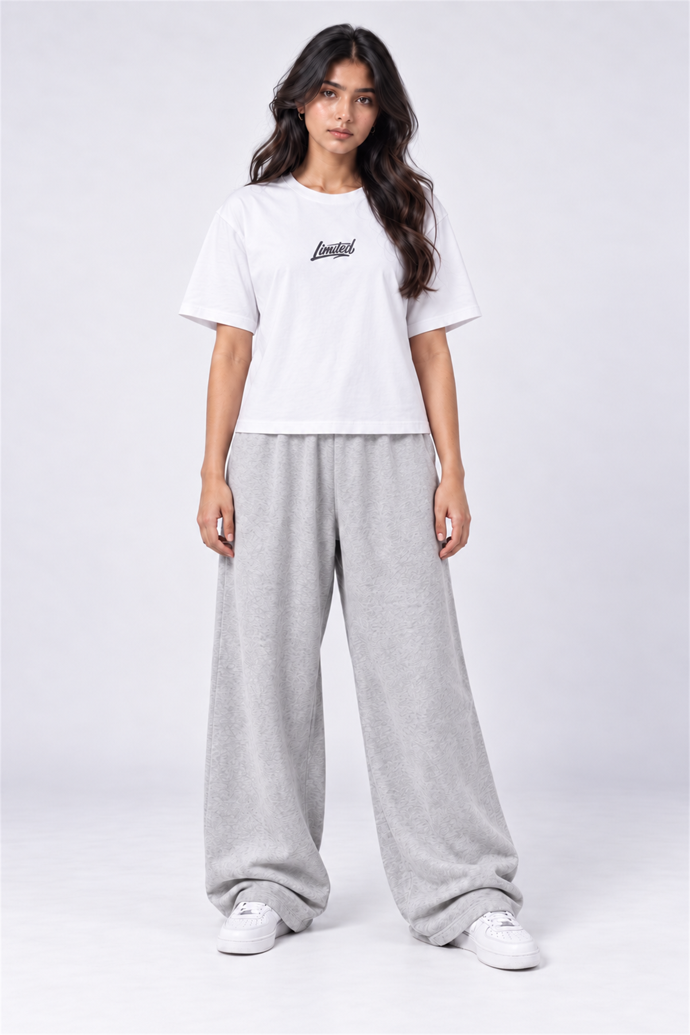 MODANO Crew Neck Tees - White