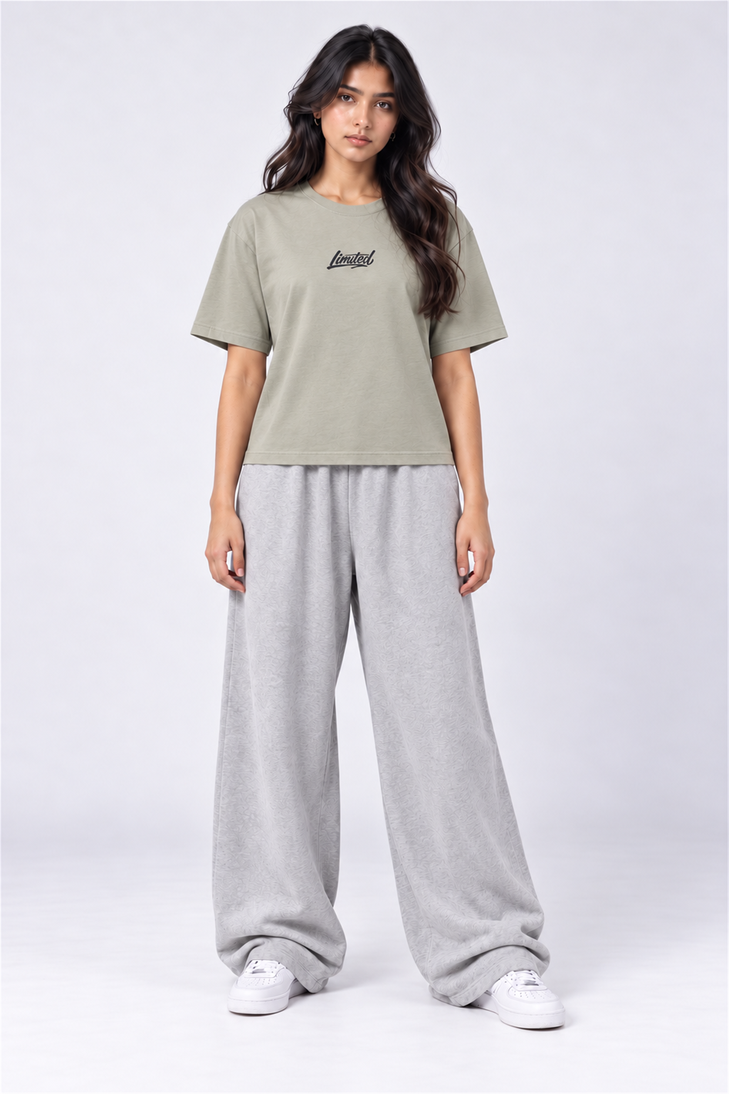 MODANO Crew Neck Tees - Grey