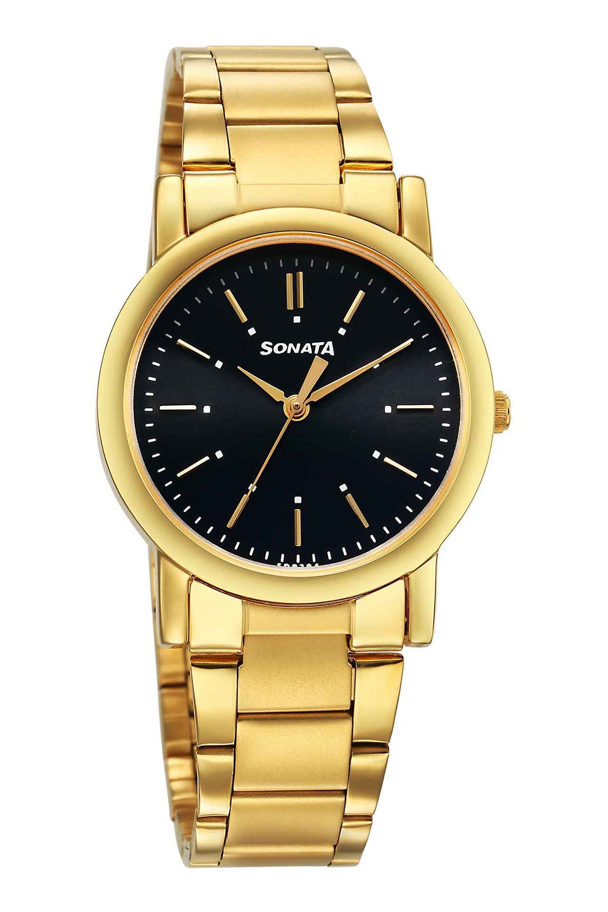 SONATA Men's Stainless Steel Strap Watch