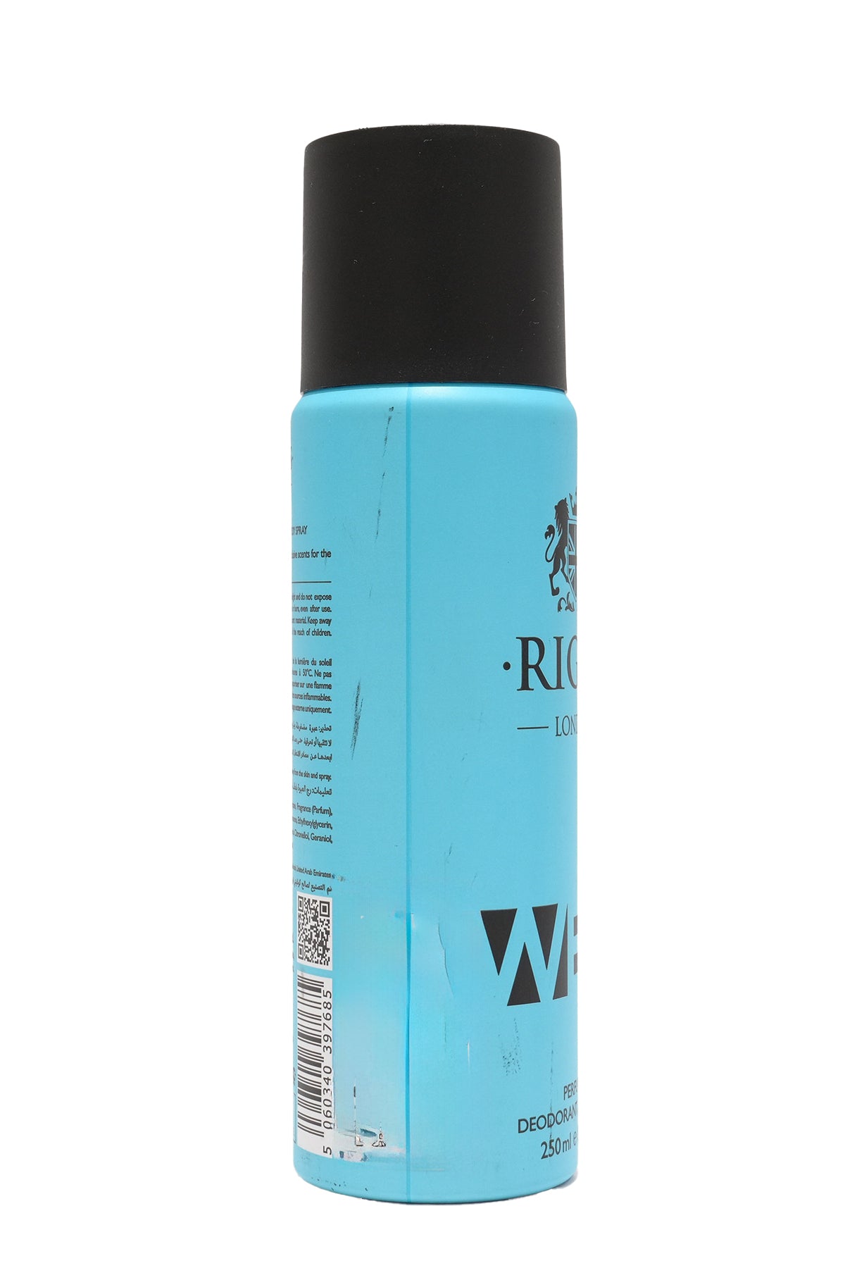 Riggs London WEST Body Spray (250ml)