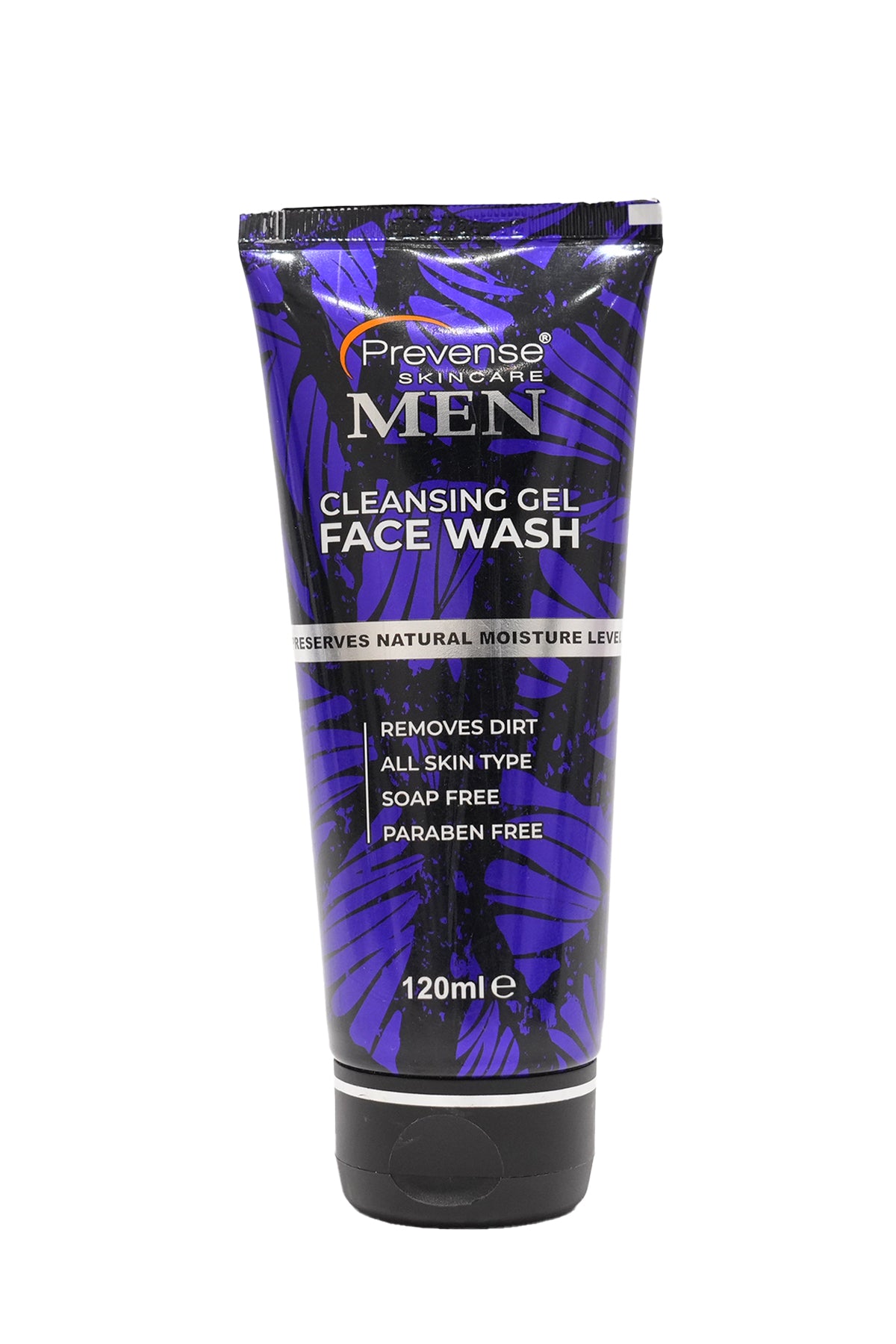 Prevense Men's Cleansing Gel Face Wash for All Skin Type (120ml)