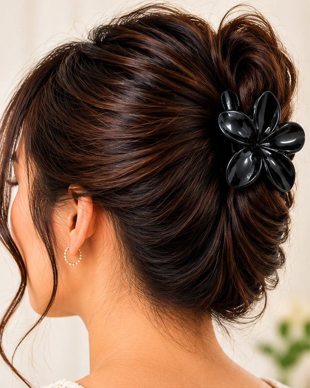 MOON Stone Women's Hair Slide - 1pcs