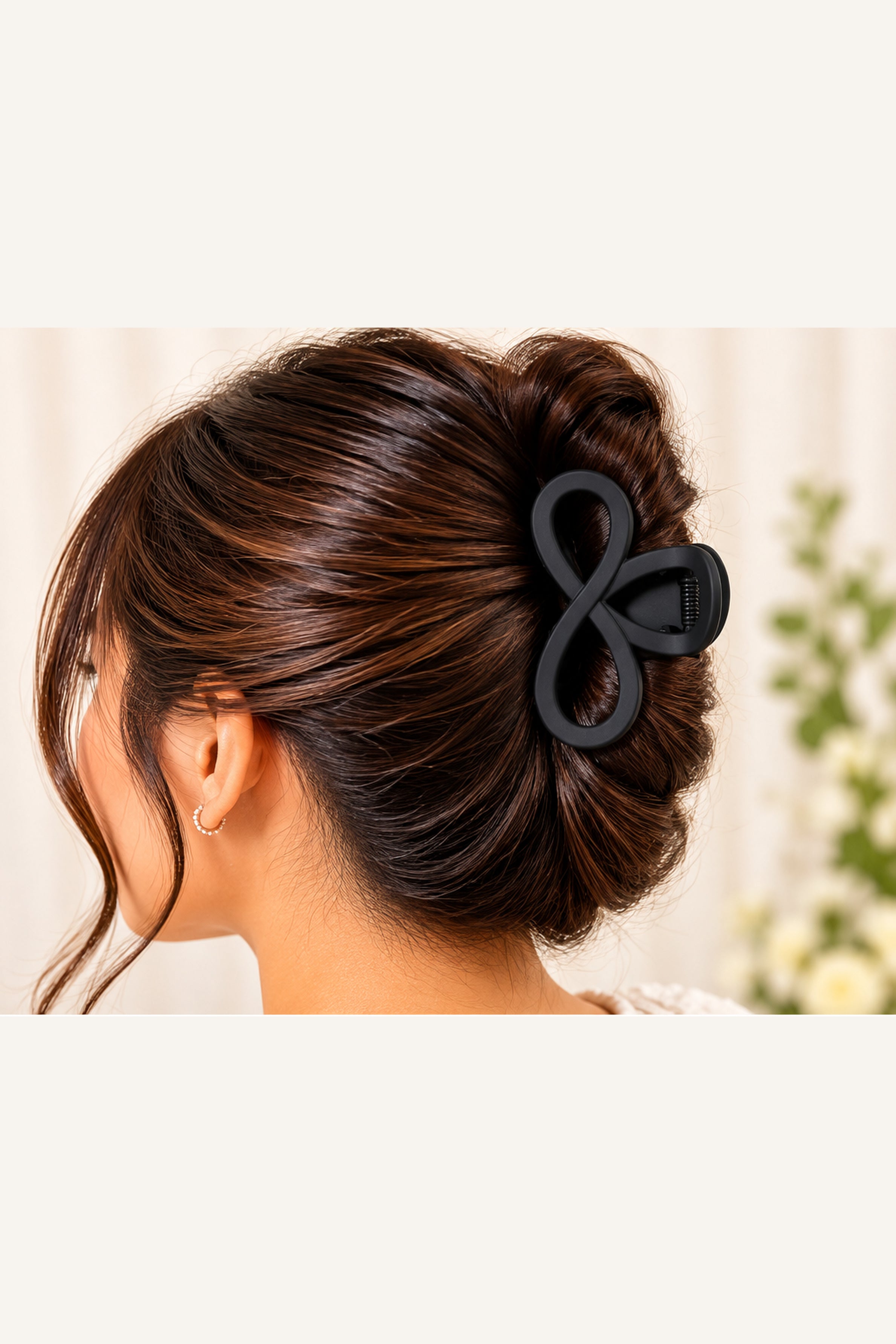 MOON Stone Women's Hair Slide - 1pcs