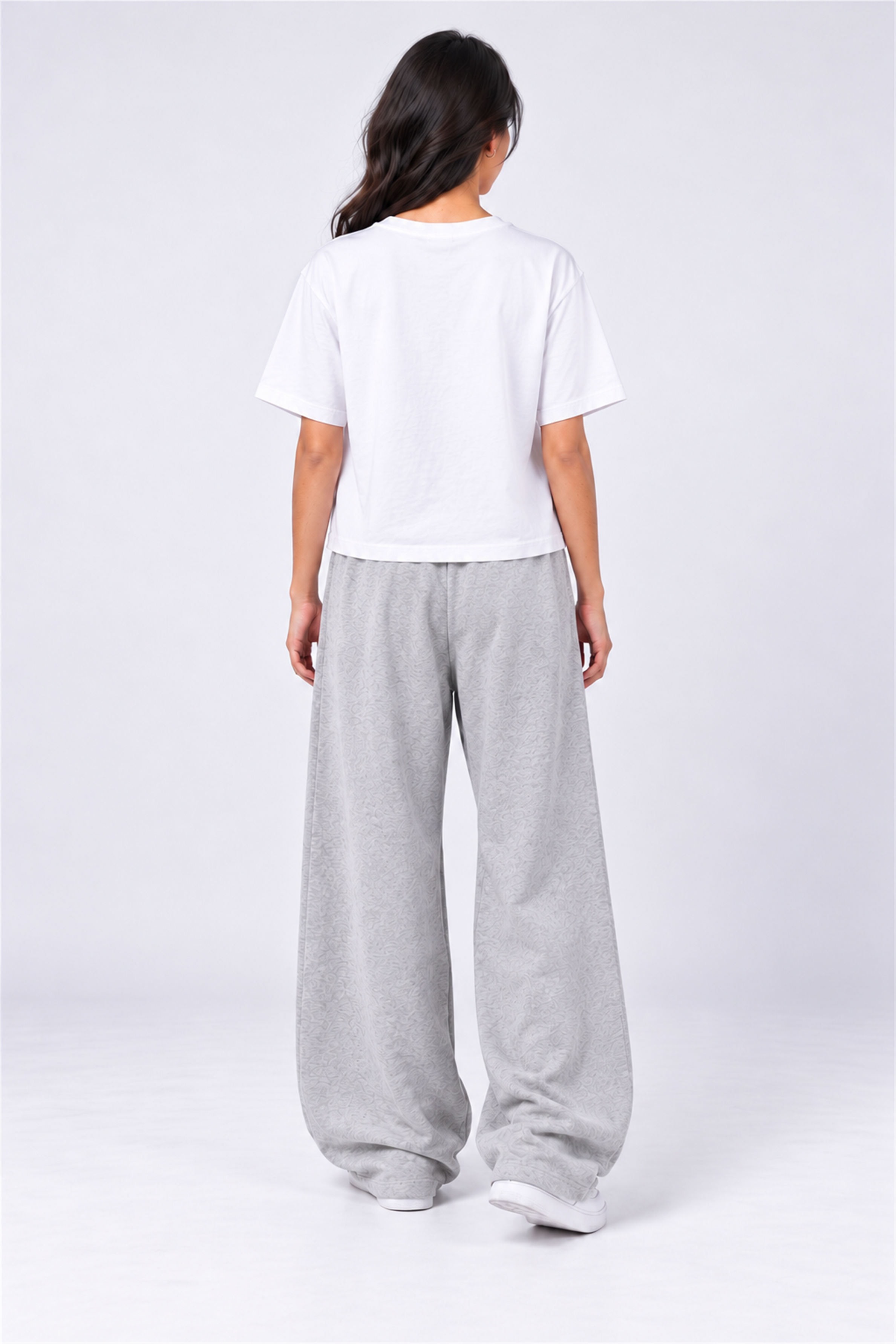 MODANO Crew Neck Tees - White