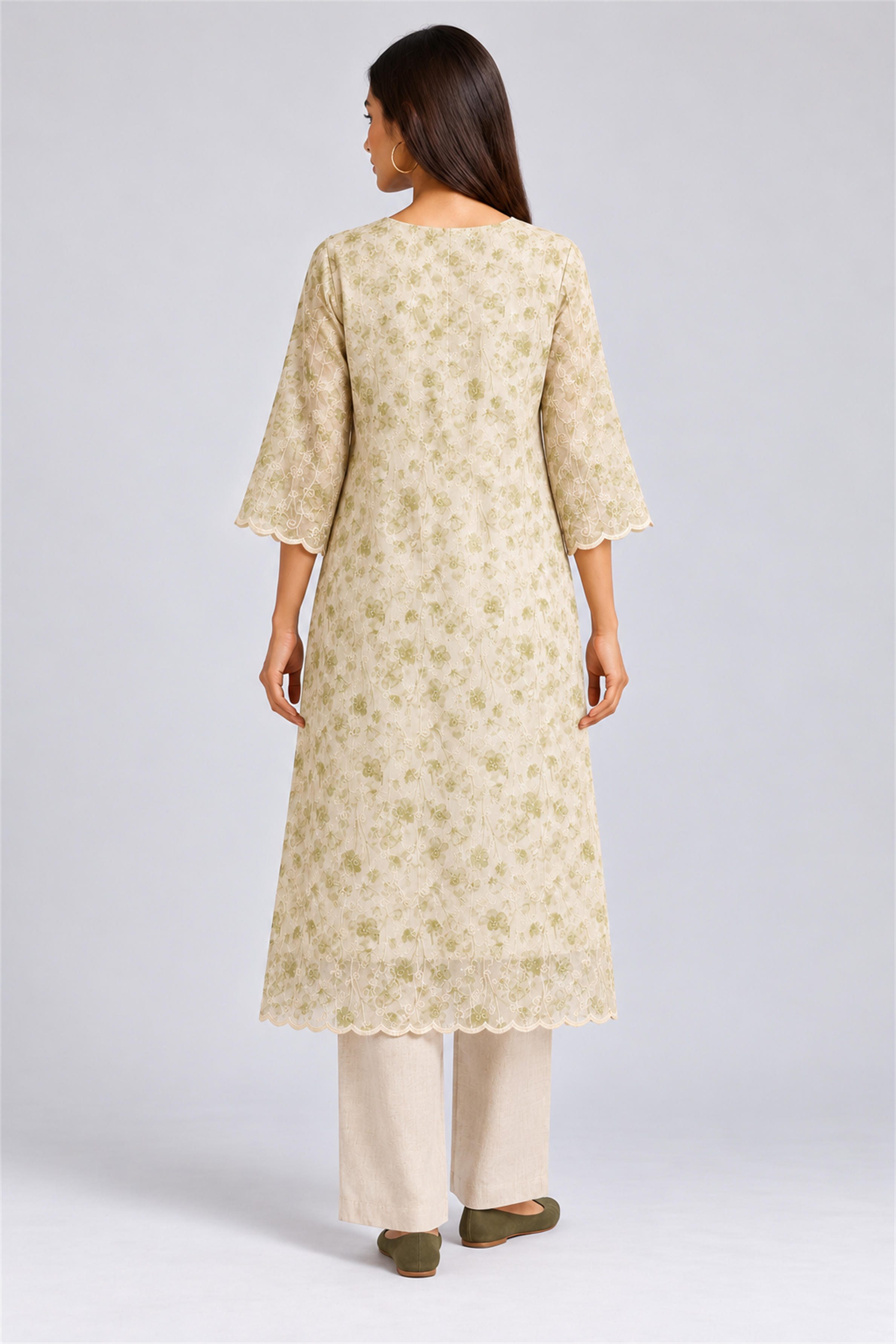 HADA Women's Exclusive Kurta - Green