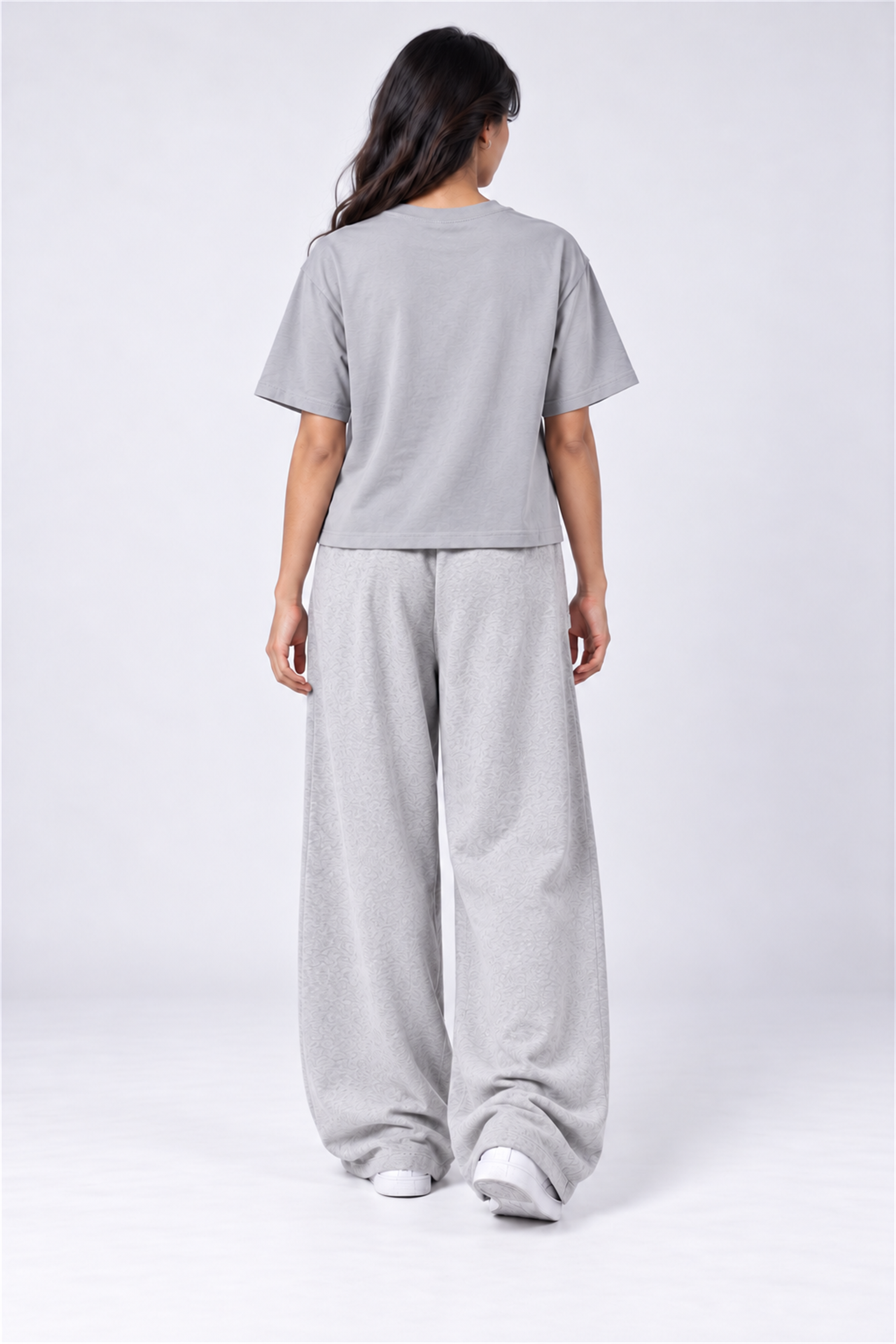 MODANO Crew Neck Tees - Ash