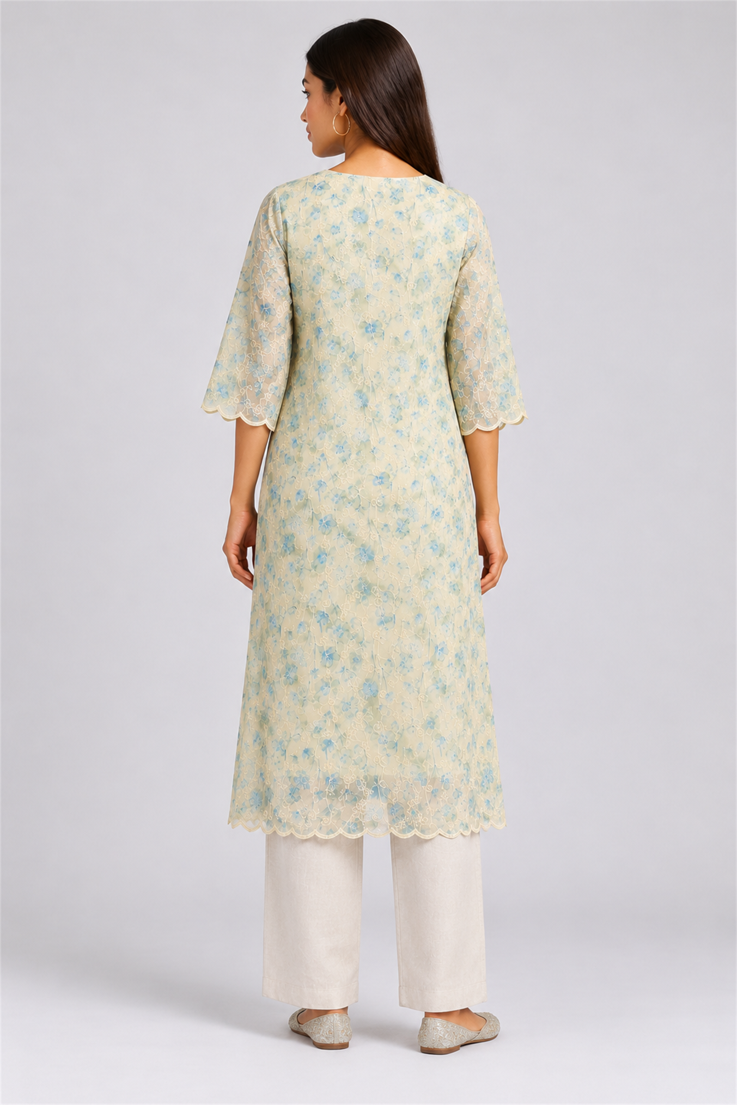 HADA Women's Exclusive Kurta - Blue