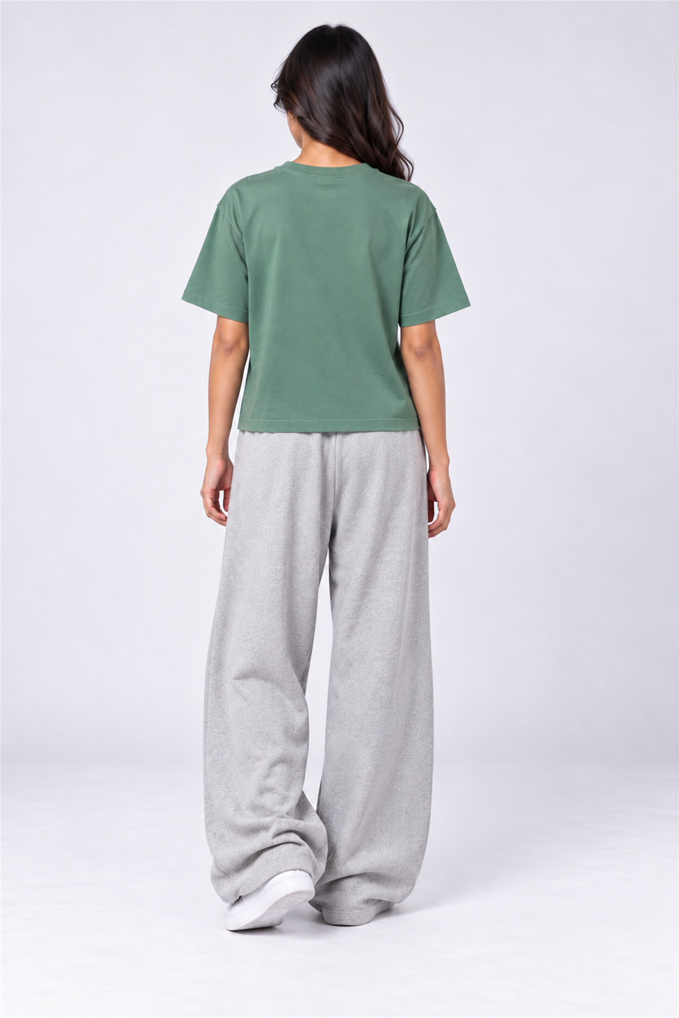 MODANO Crew Neck Tees - Green