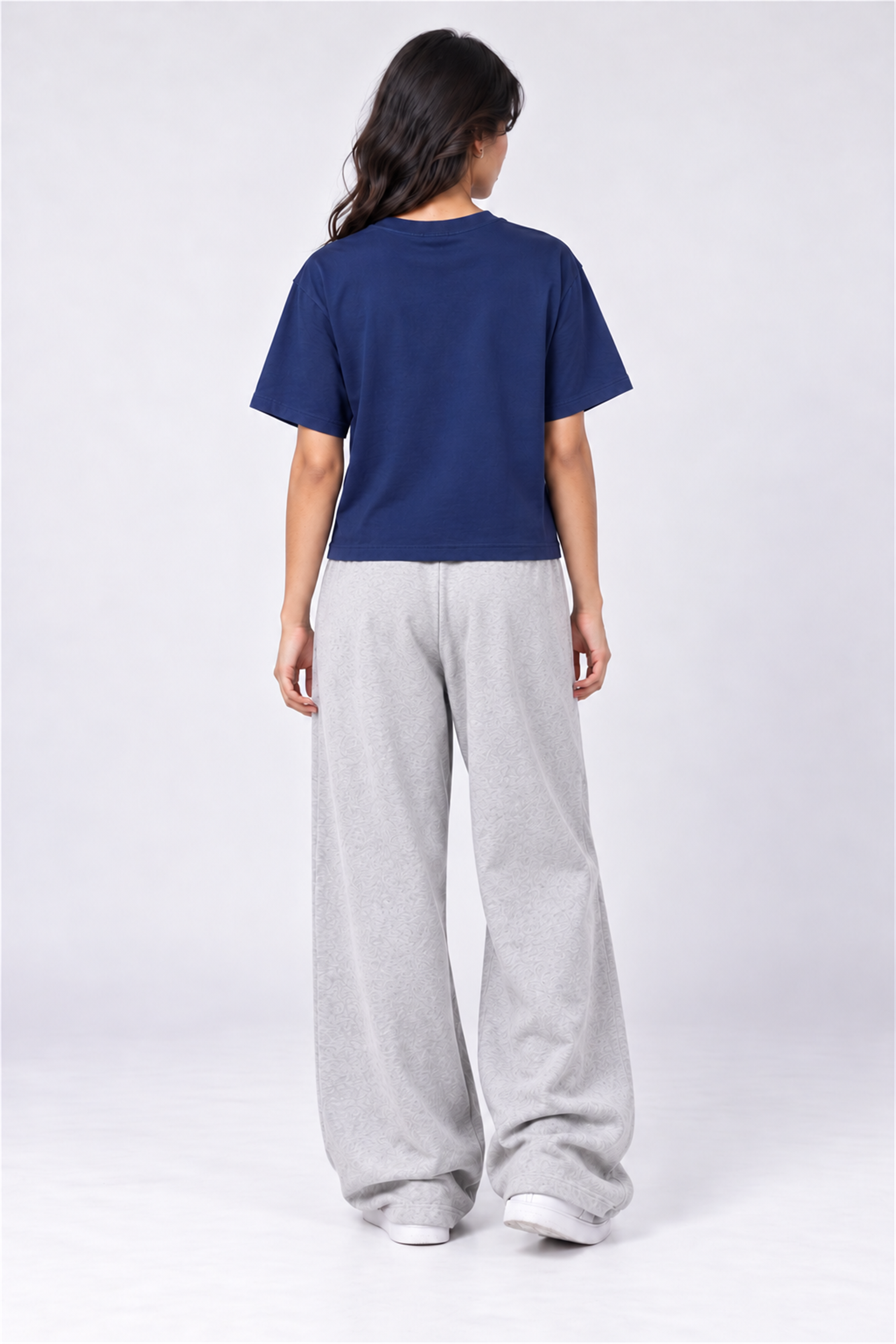 MODANO Crew Neck Tees - Navy