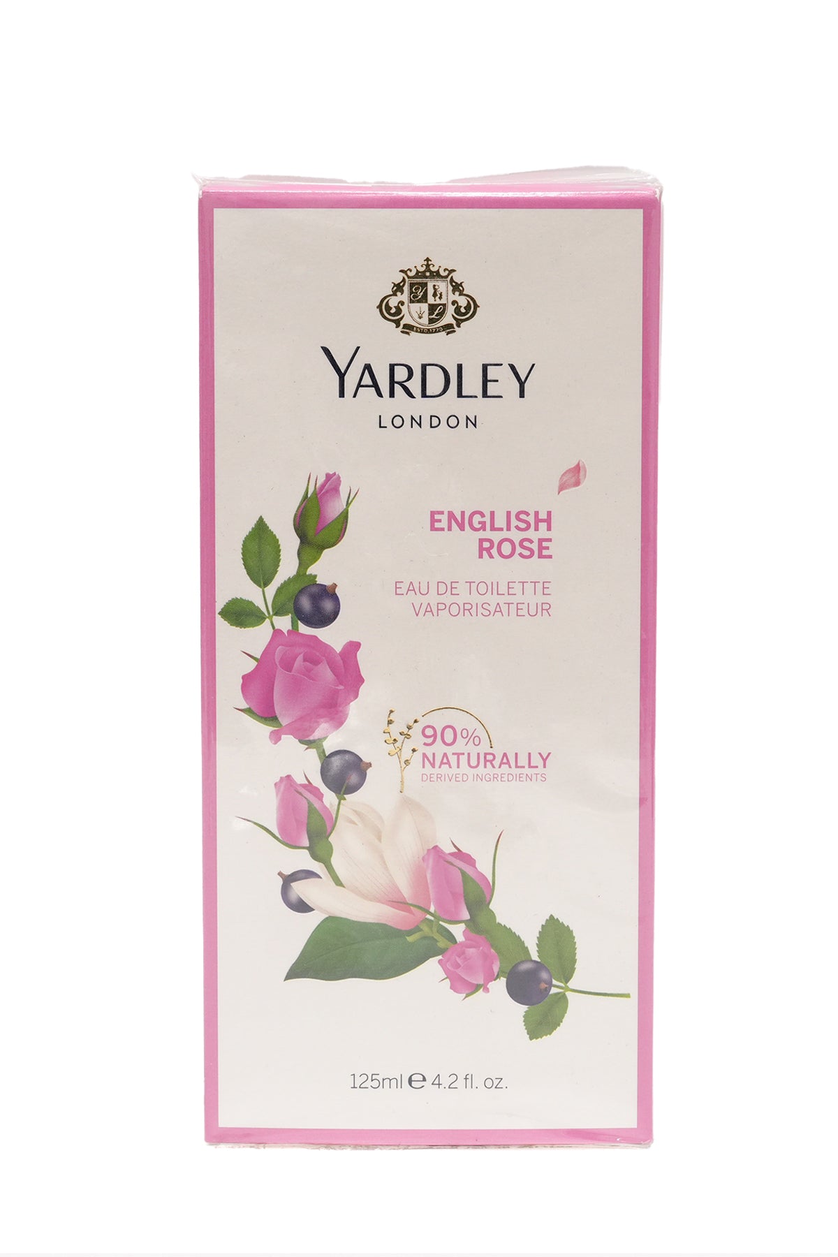 Yardley London Eau de Toilette English Rose Perfume for Women's (125ml)