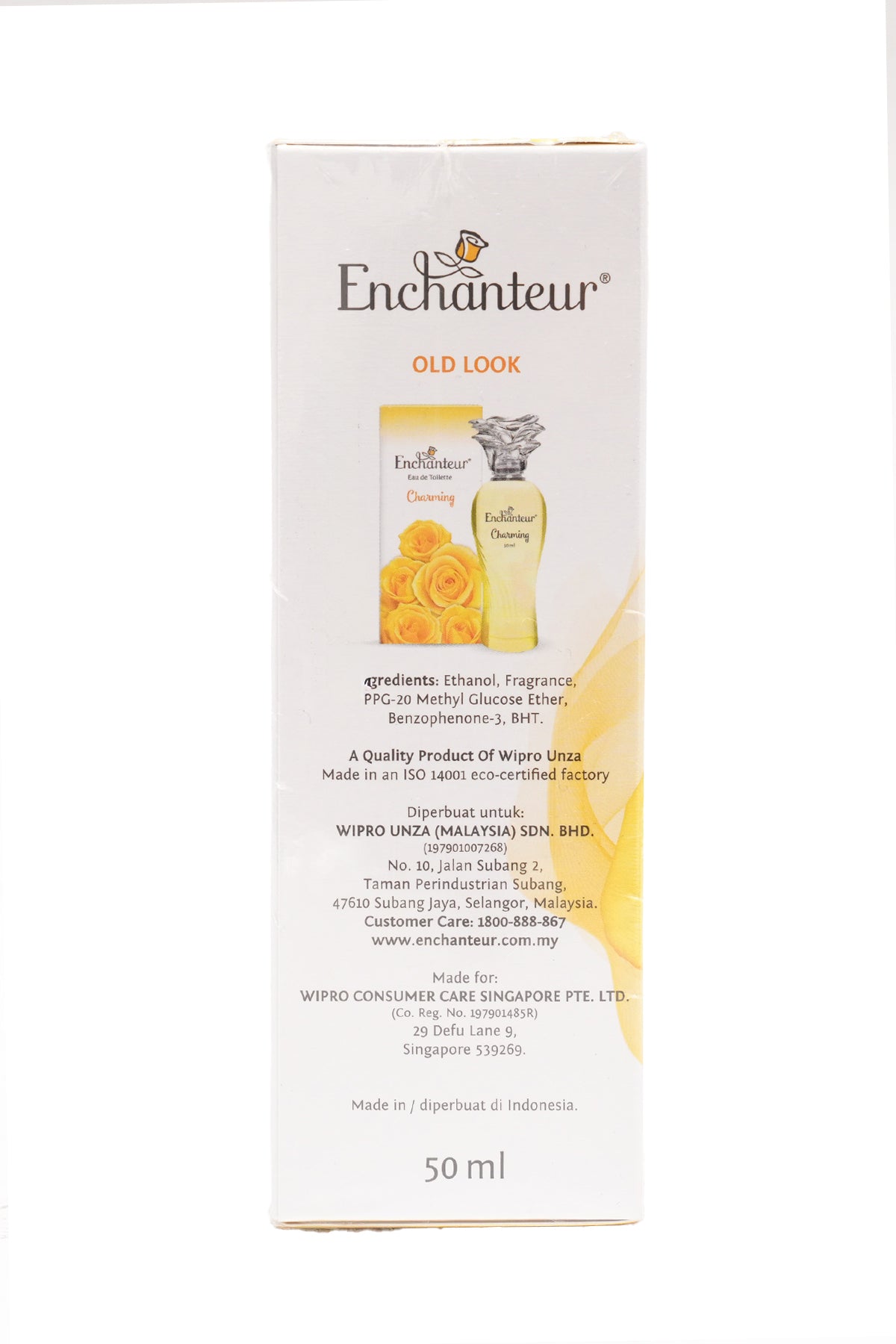 ENCHANTEUR Eau De Toilette Charming Perfume (50ml)