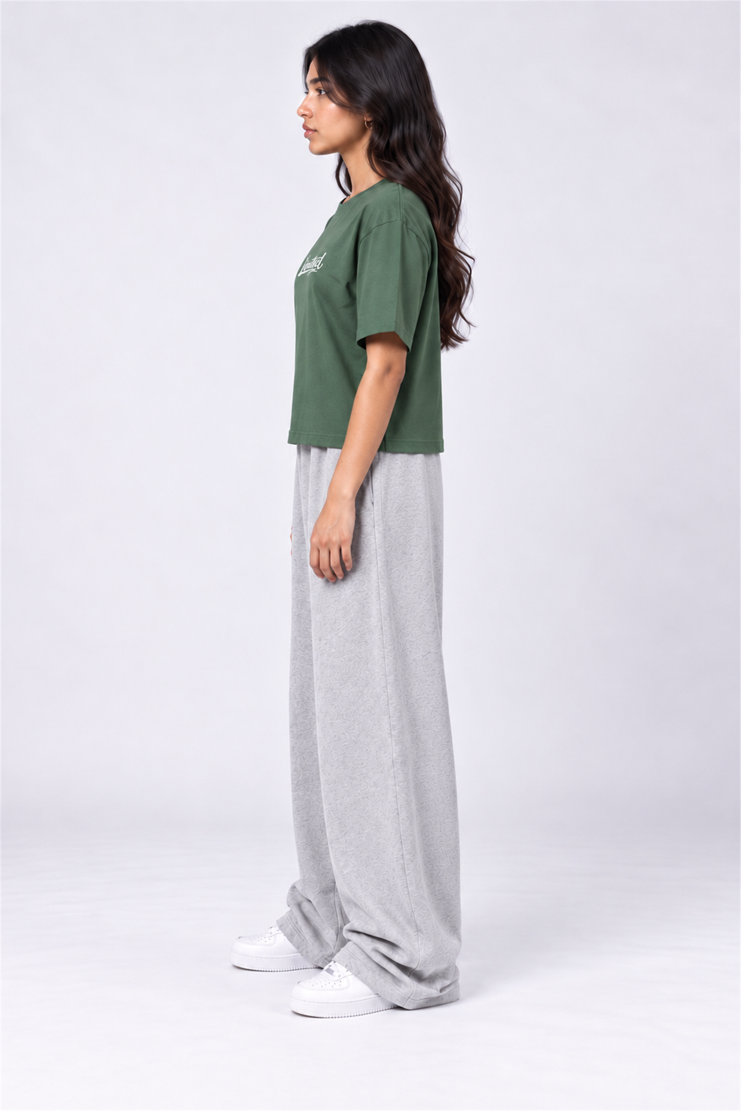 MODANO Crew Neck Tees - Olive