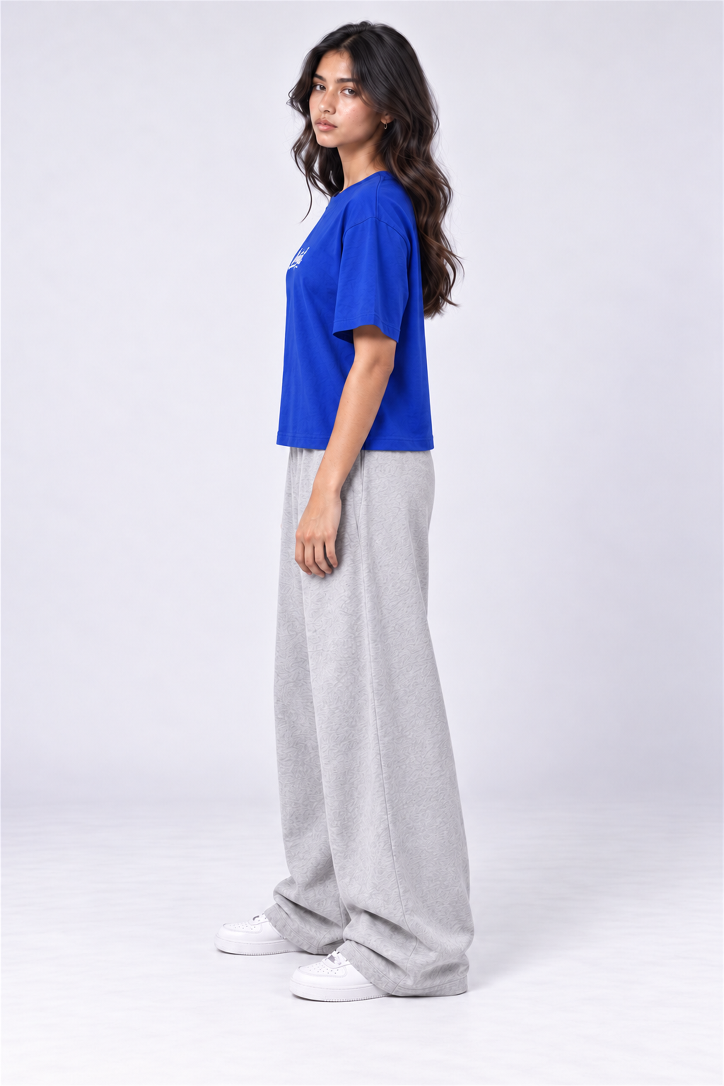 MODANO Crew Neck Tees - Blue