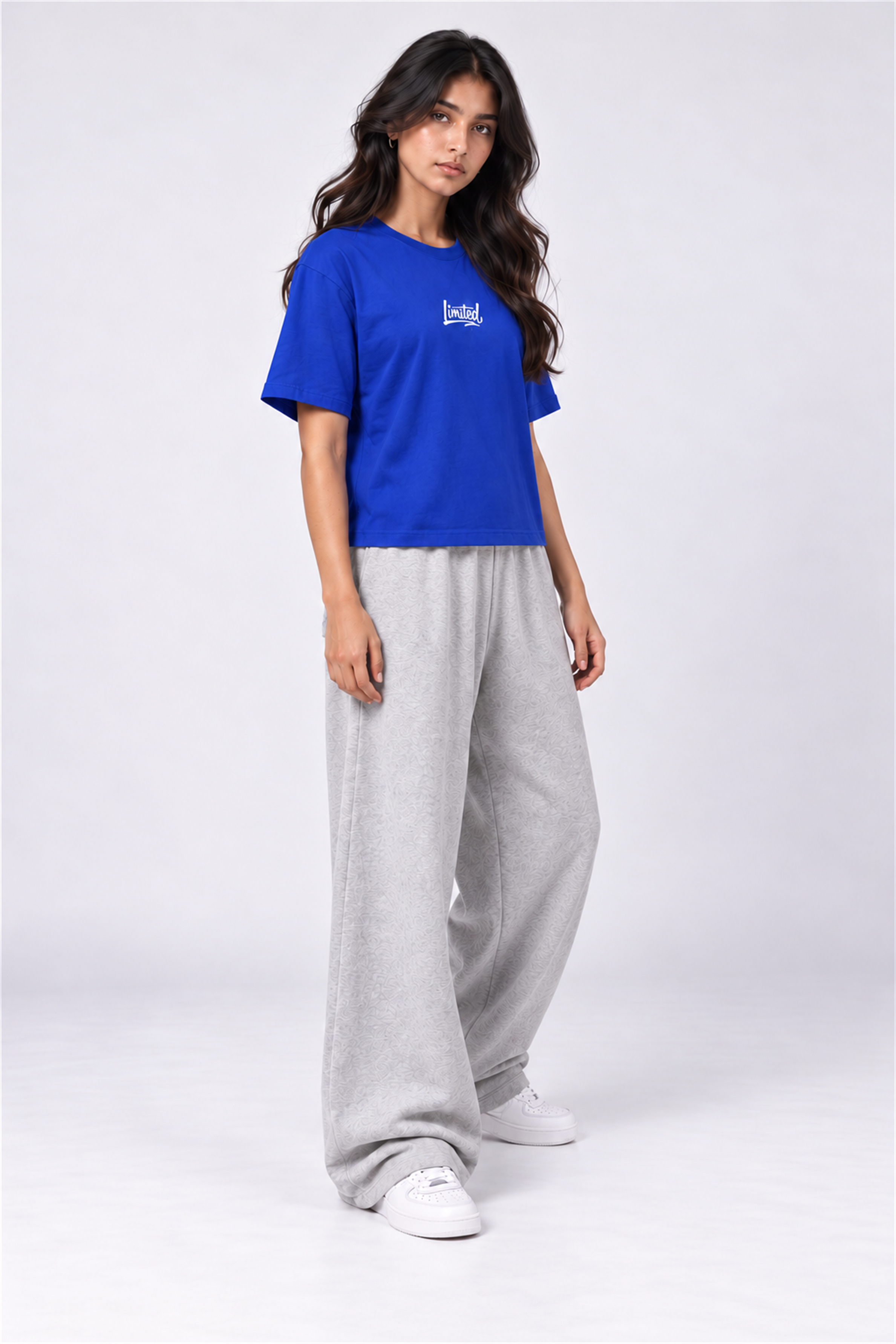 MODANO Crew Neck Tees - Blue