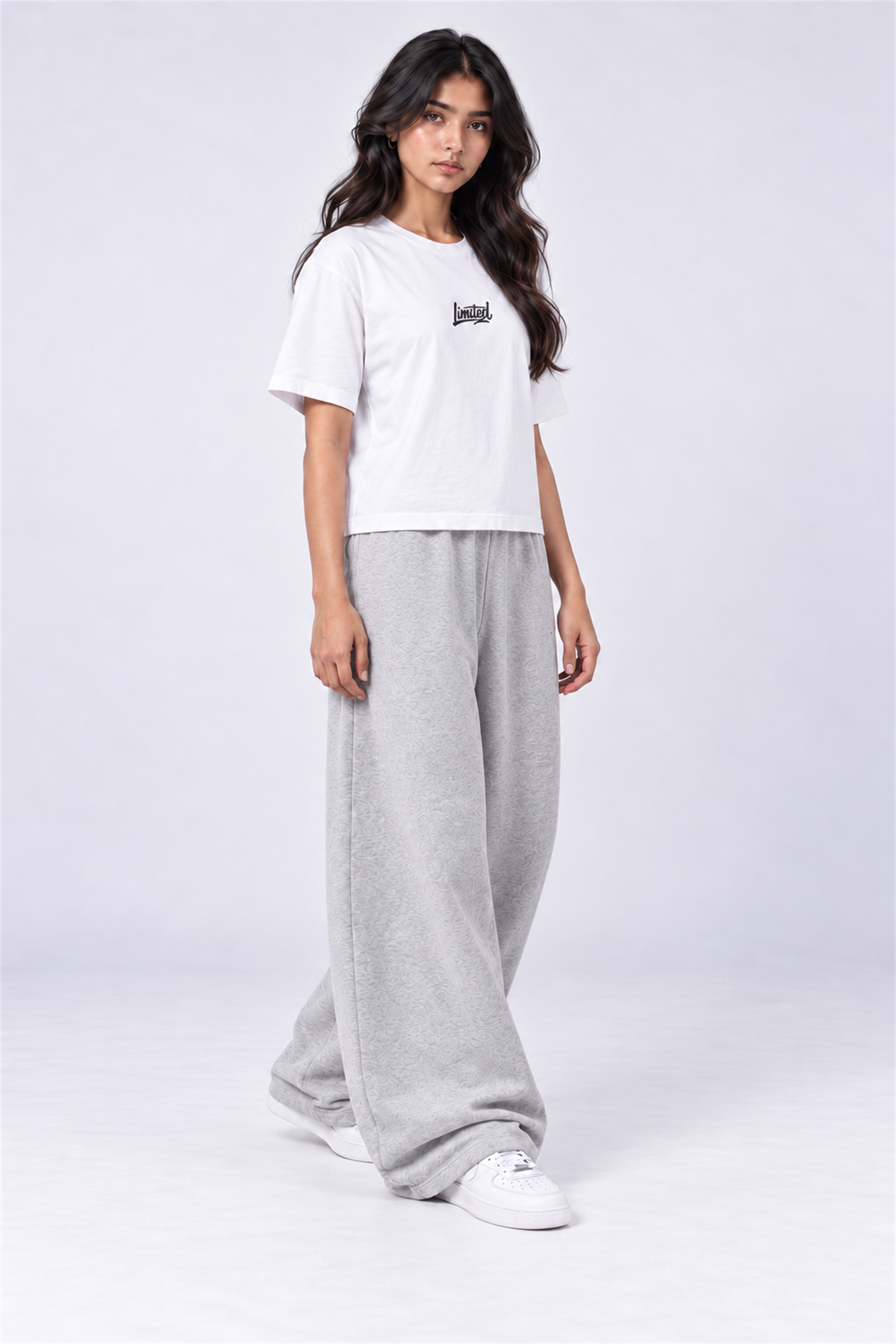 MODANO Crew Neck Tees - White