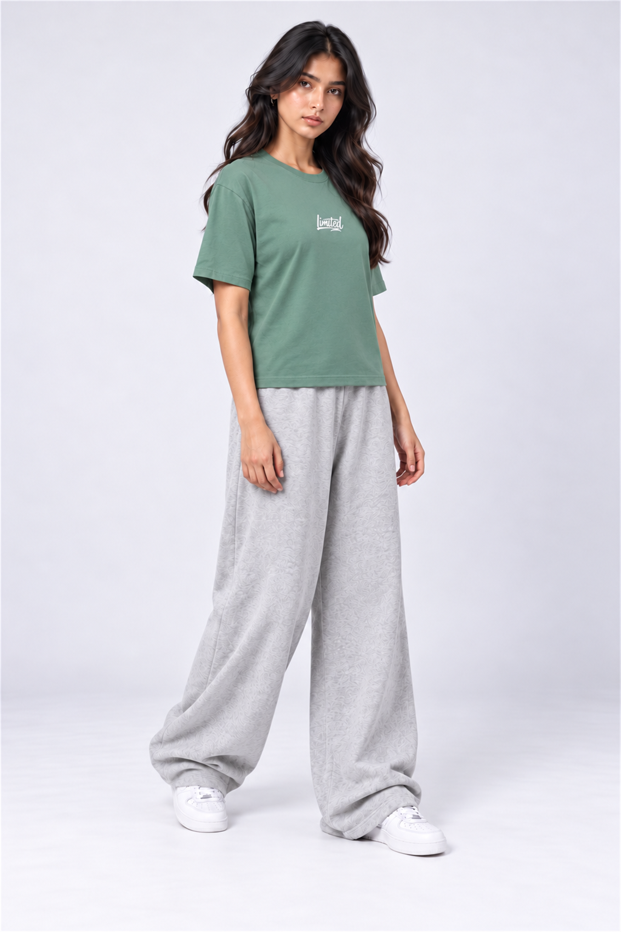 MODANO Crew Neck Tees - Green