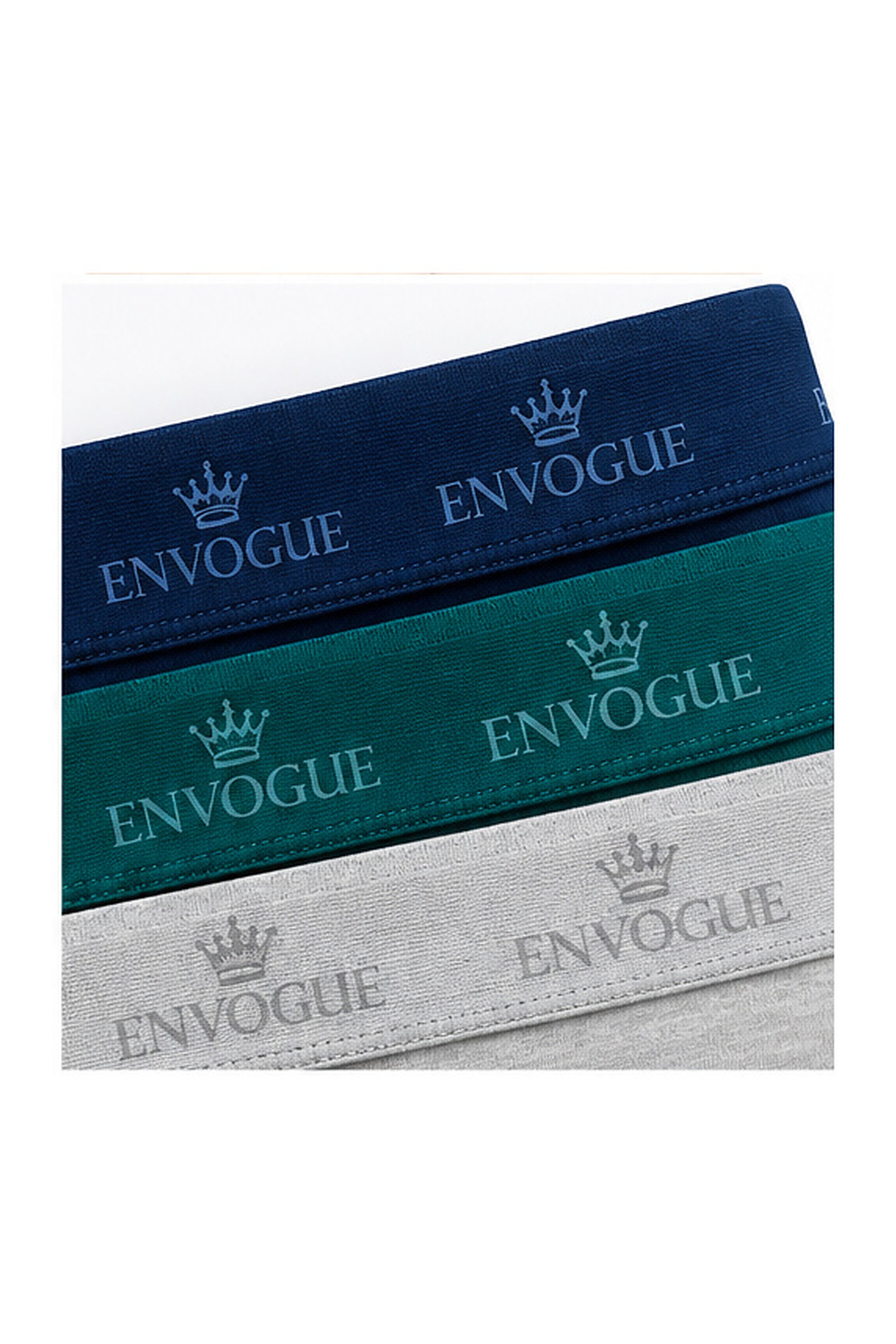 ENVOGUE Women's Short 3pcs Panty Pack - Assorted