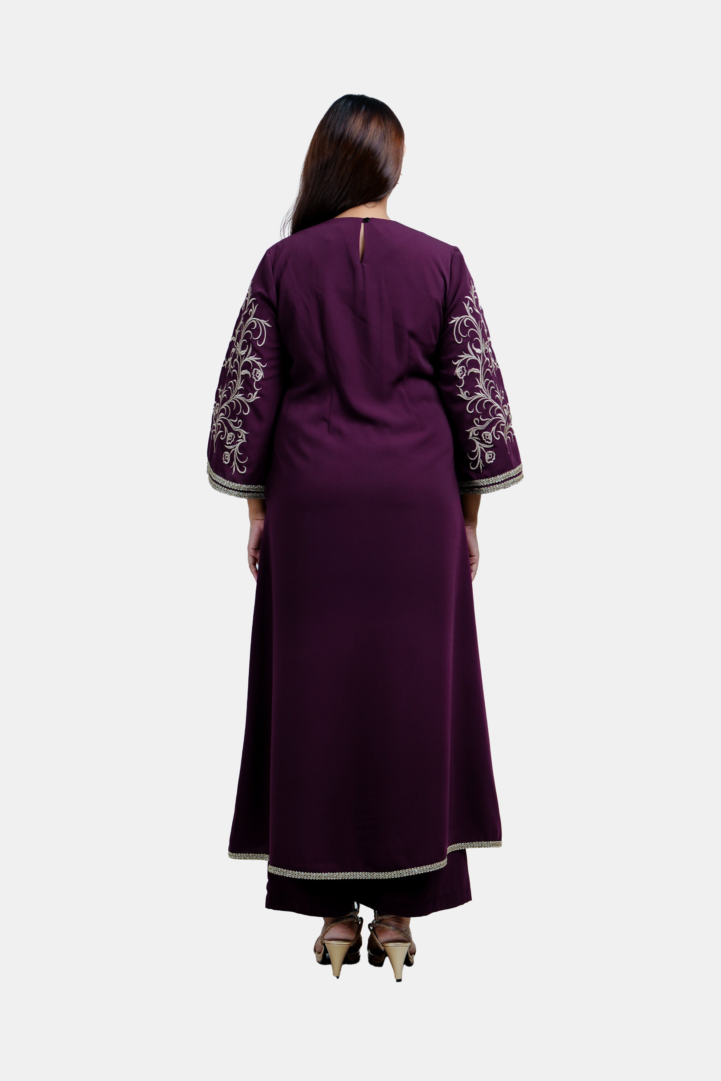 HADA Women's Printed Party Kurta