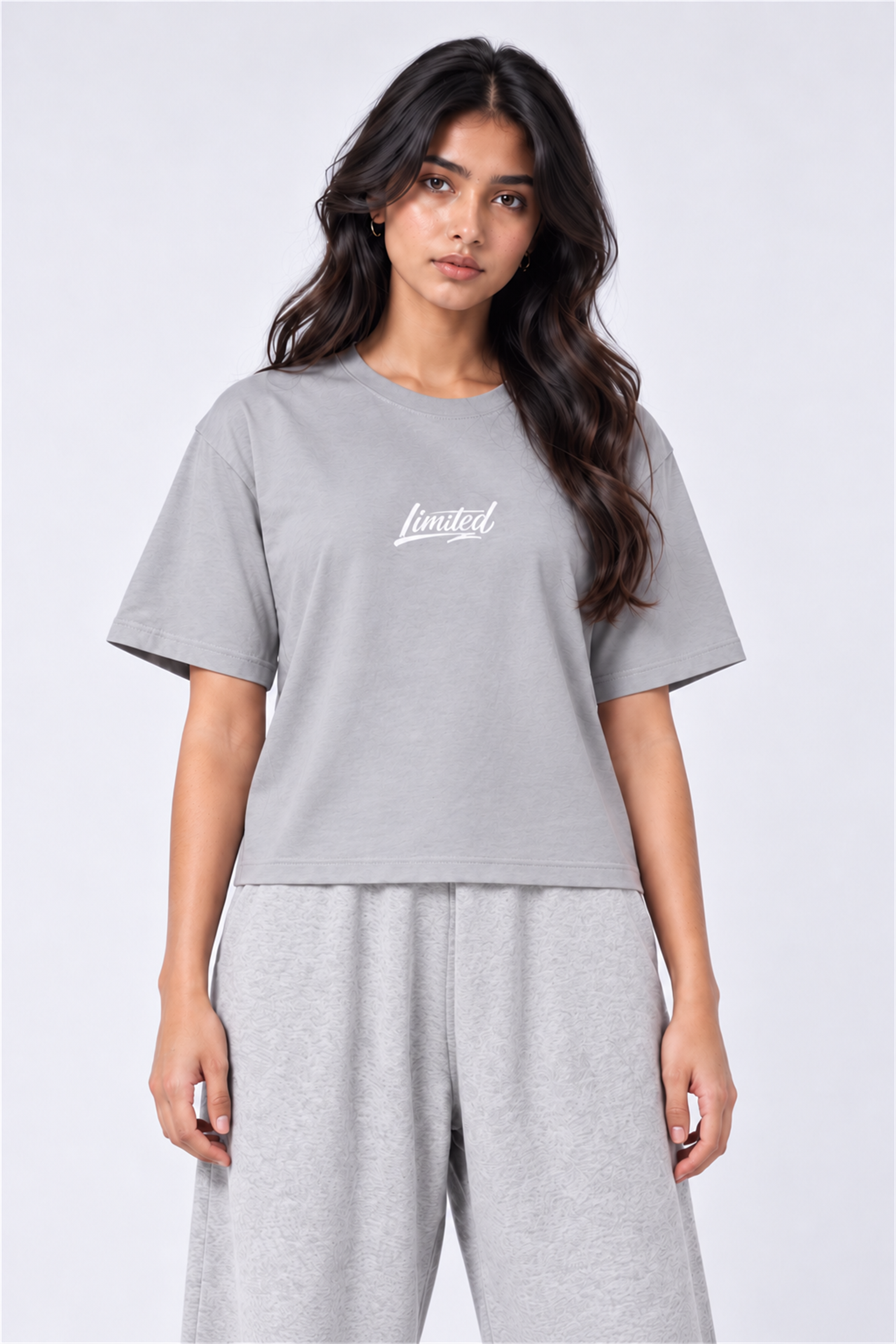 MODANO Crew Neck Tees - Ash