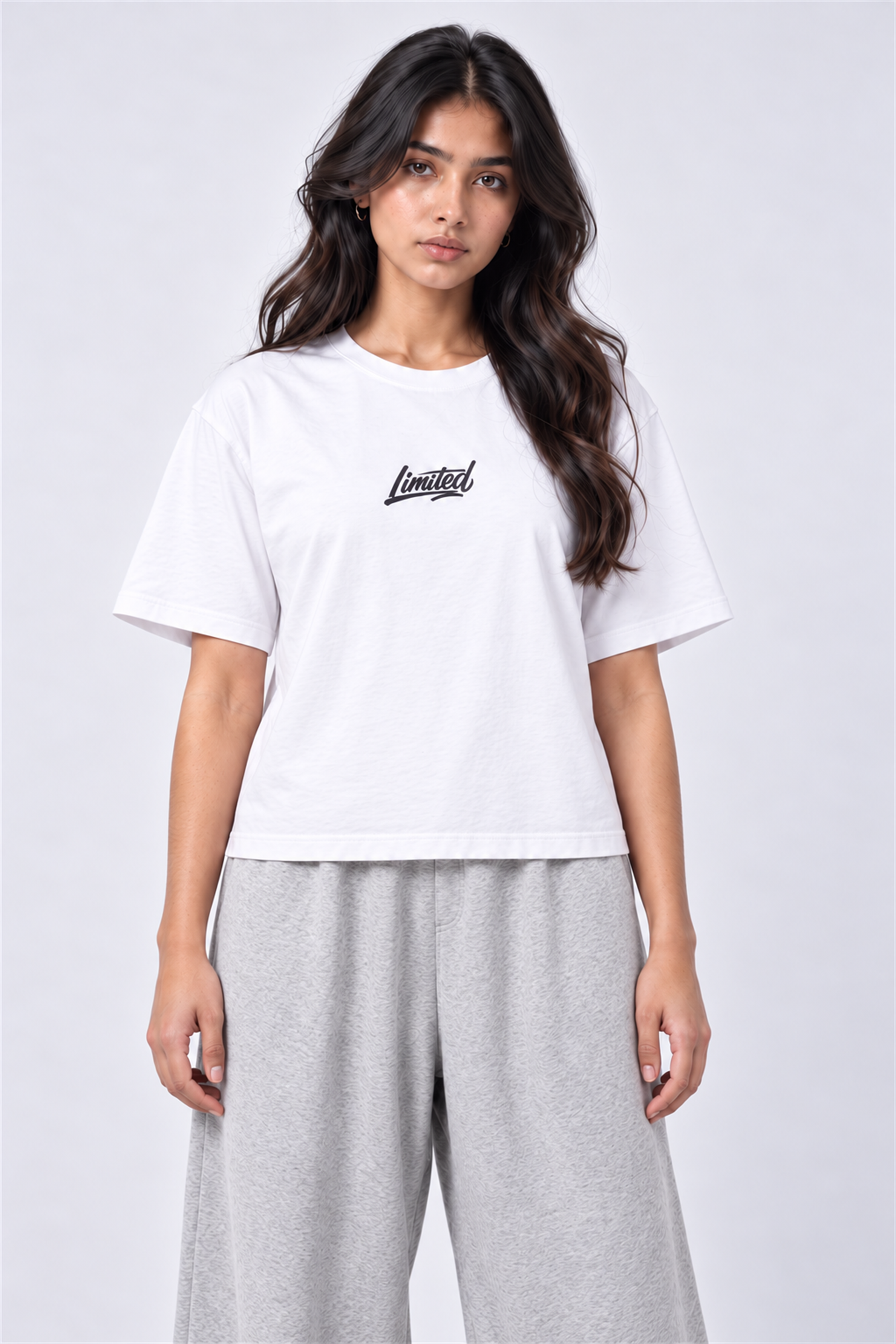 MODANO Crew Neck Tees - White