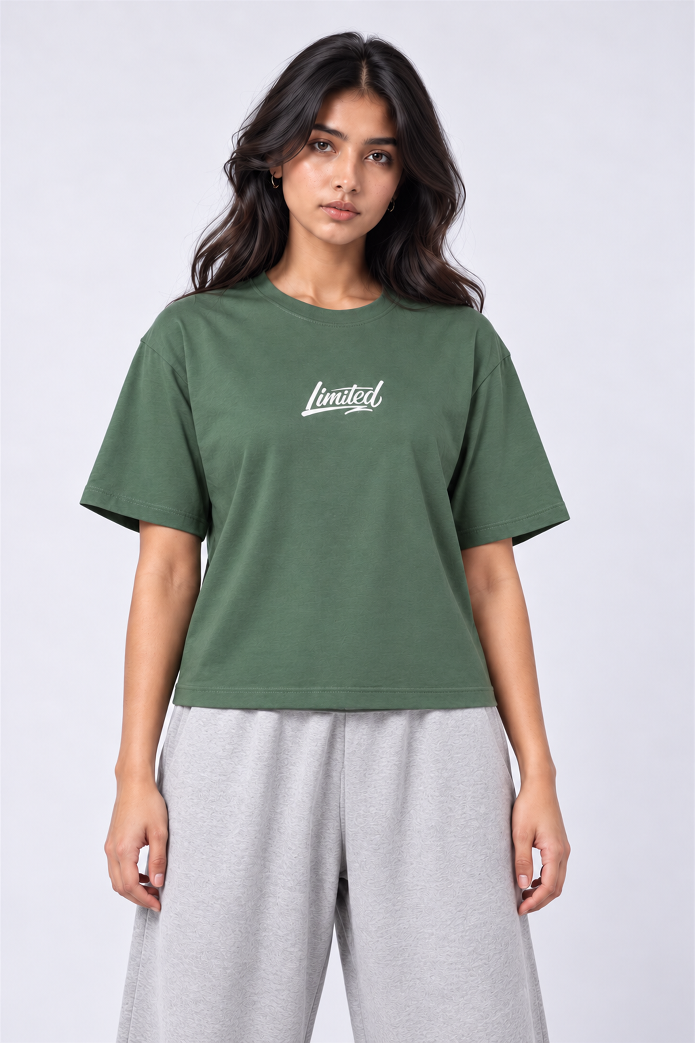 MODANO Crew Neck Tees - Olive