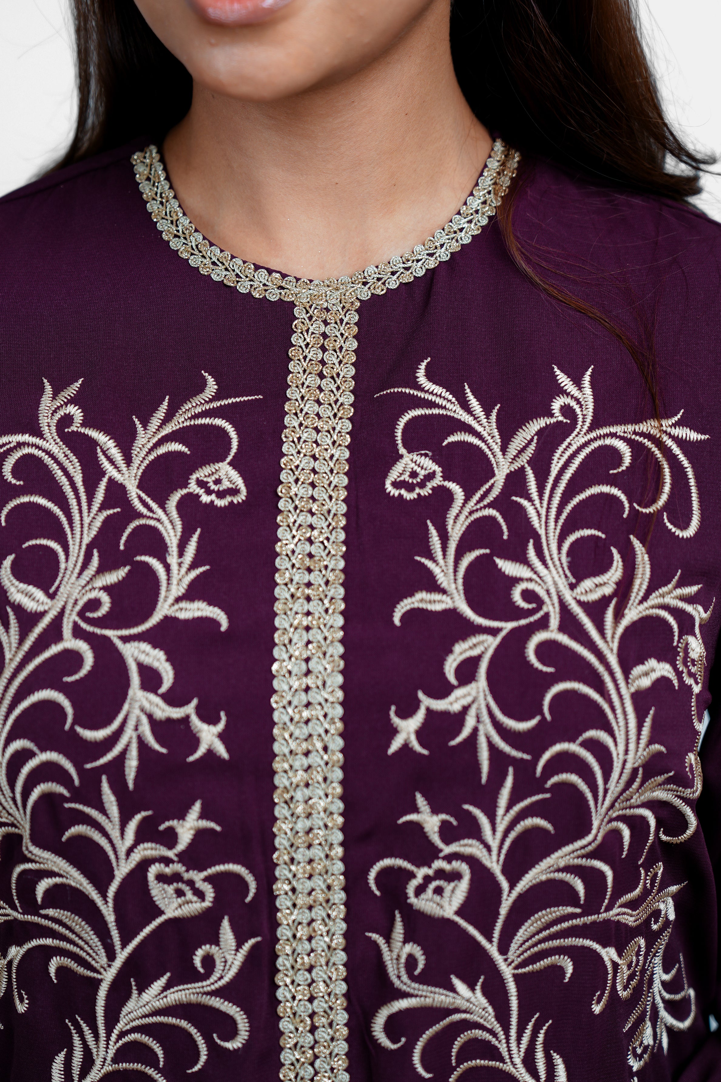 HADA Women's Printed Party Kurta