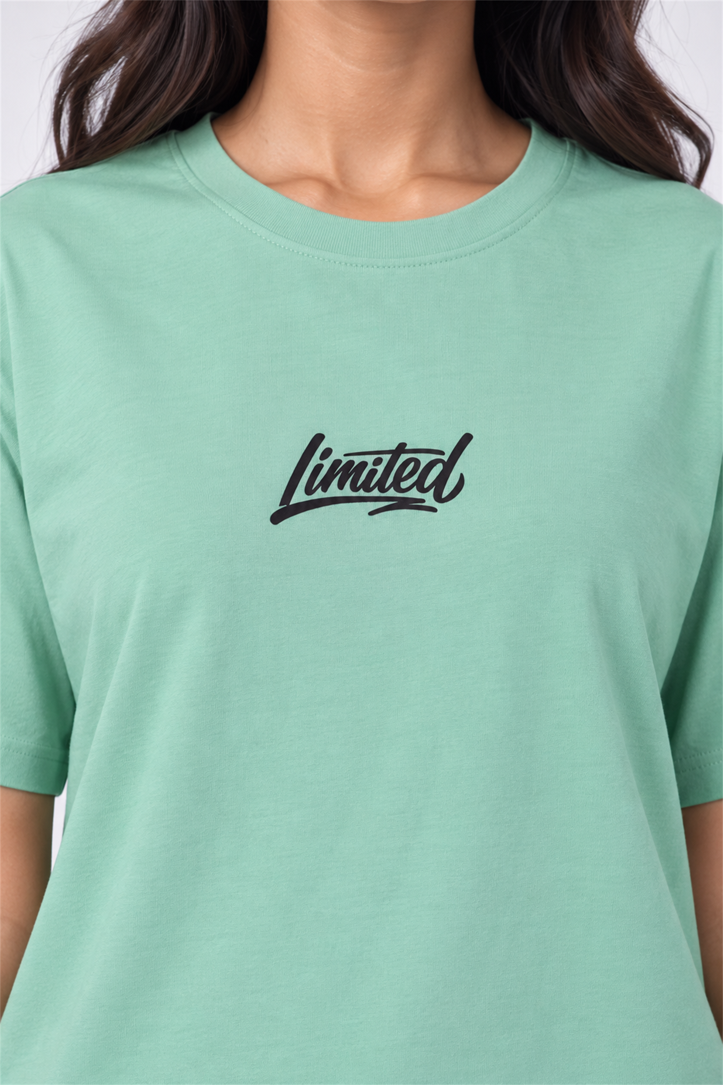 MODANO Crew Neck Tees - Mint Green