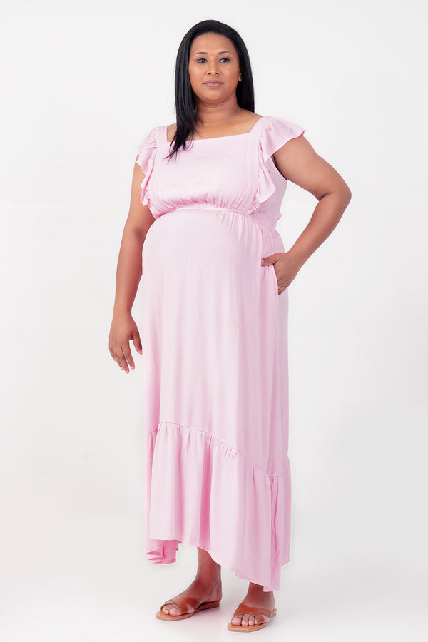 Envogue Womens Sleeveless Maternity Dress