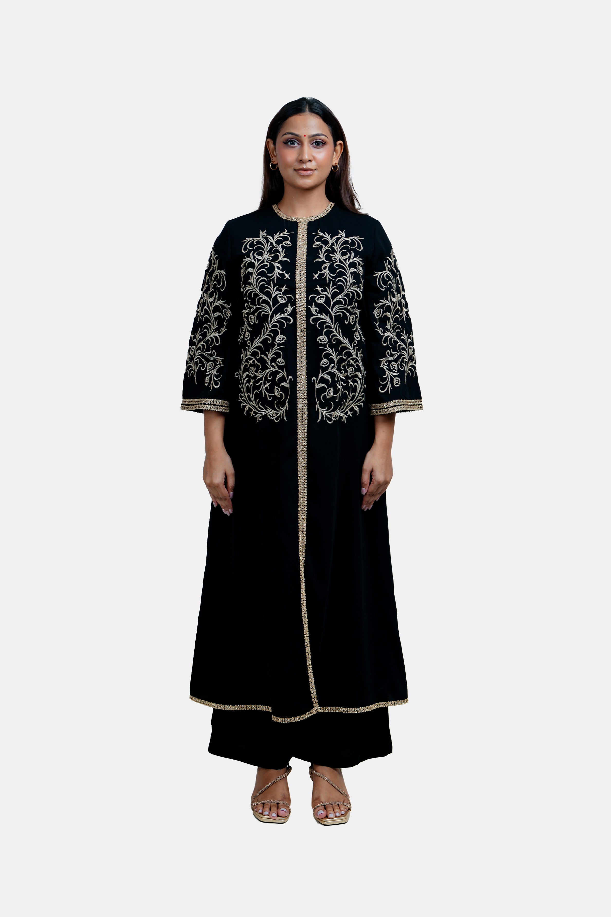 HADA Women's Printed Party Kurta