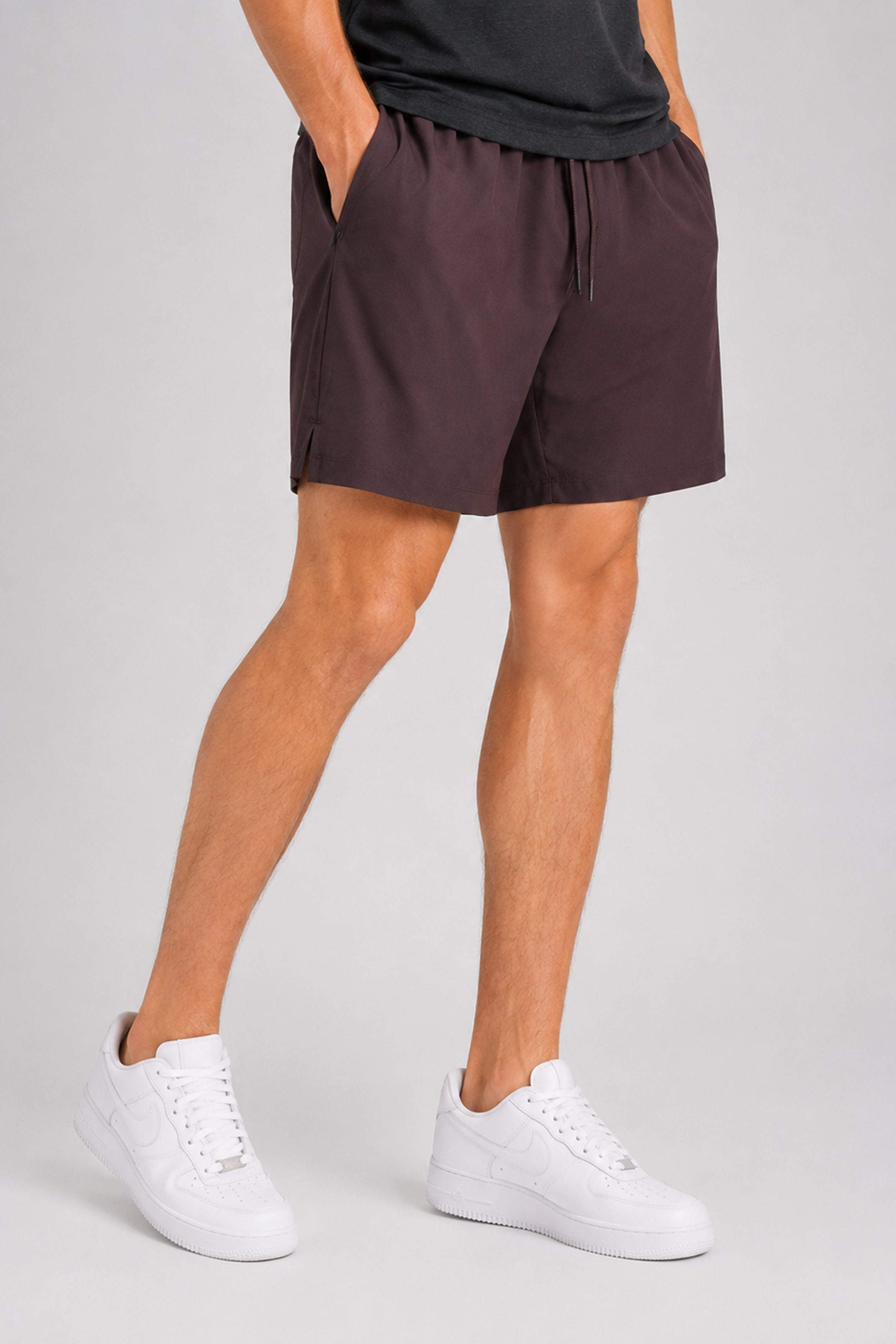 STRIDE Men’s Performance Sports Short - Brown