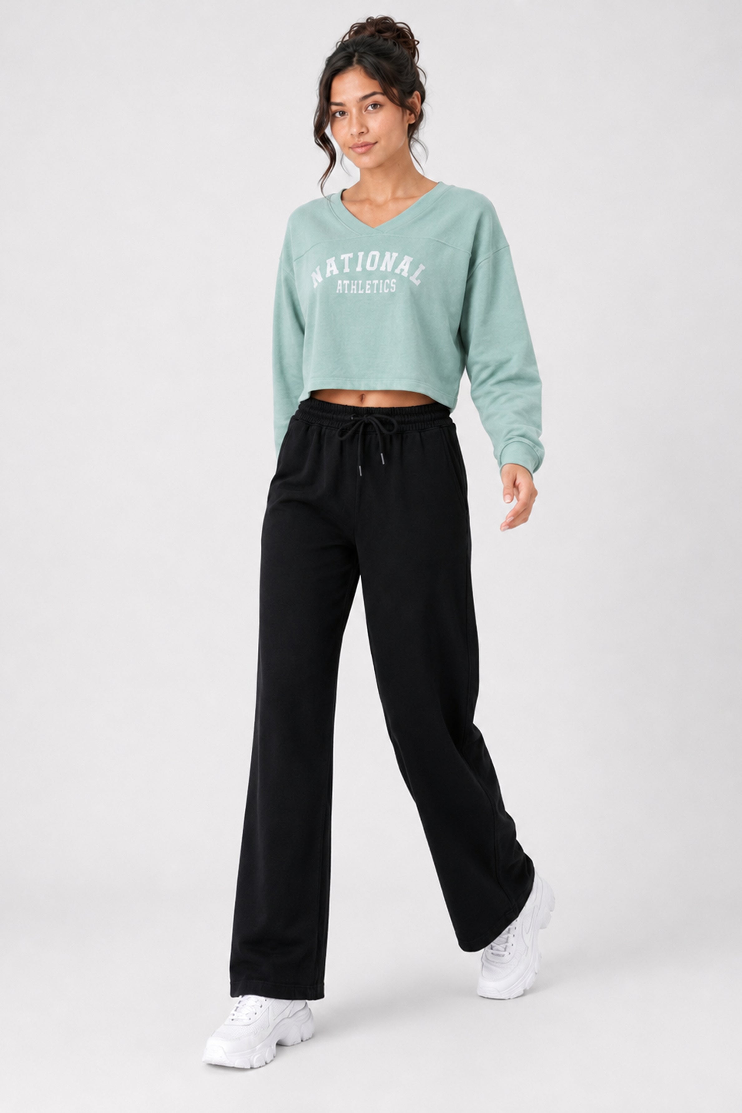 Modano Women's Long Sleeve Tees - Green