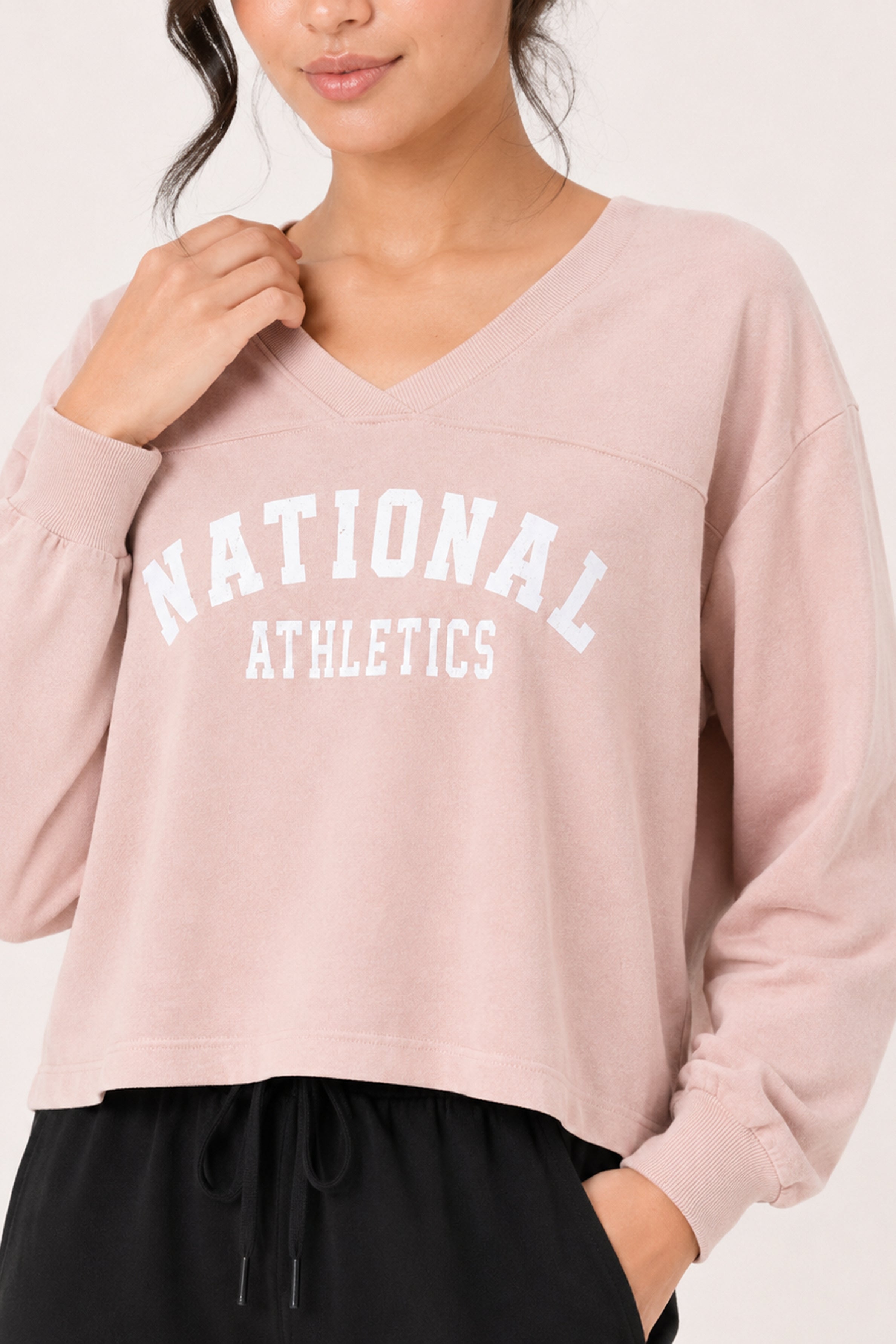 Modano Women's Long Sleeve Tees - Beige