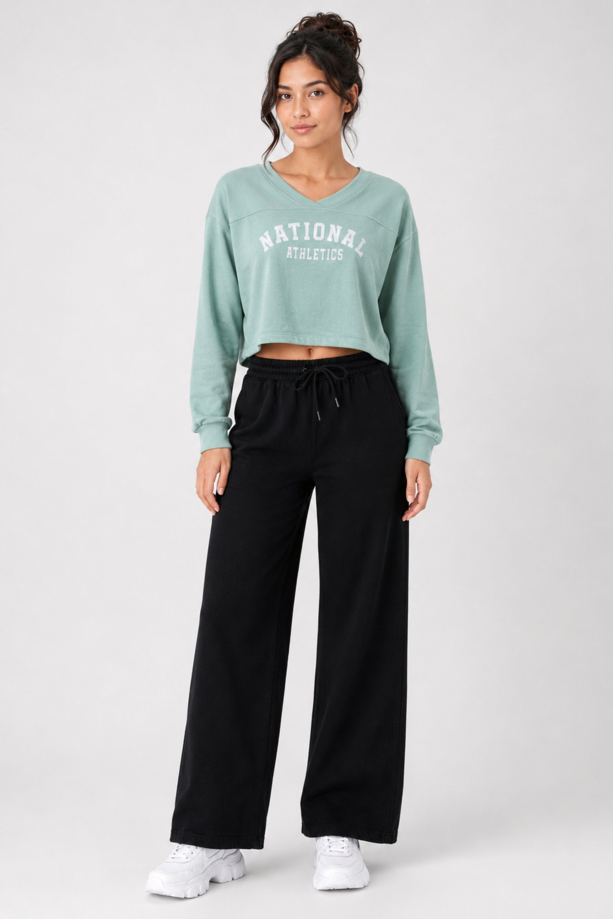 Modano Women's Long Sleeve Tees - Green