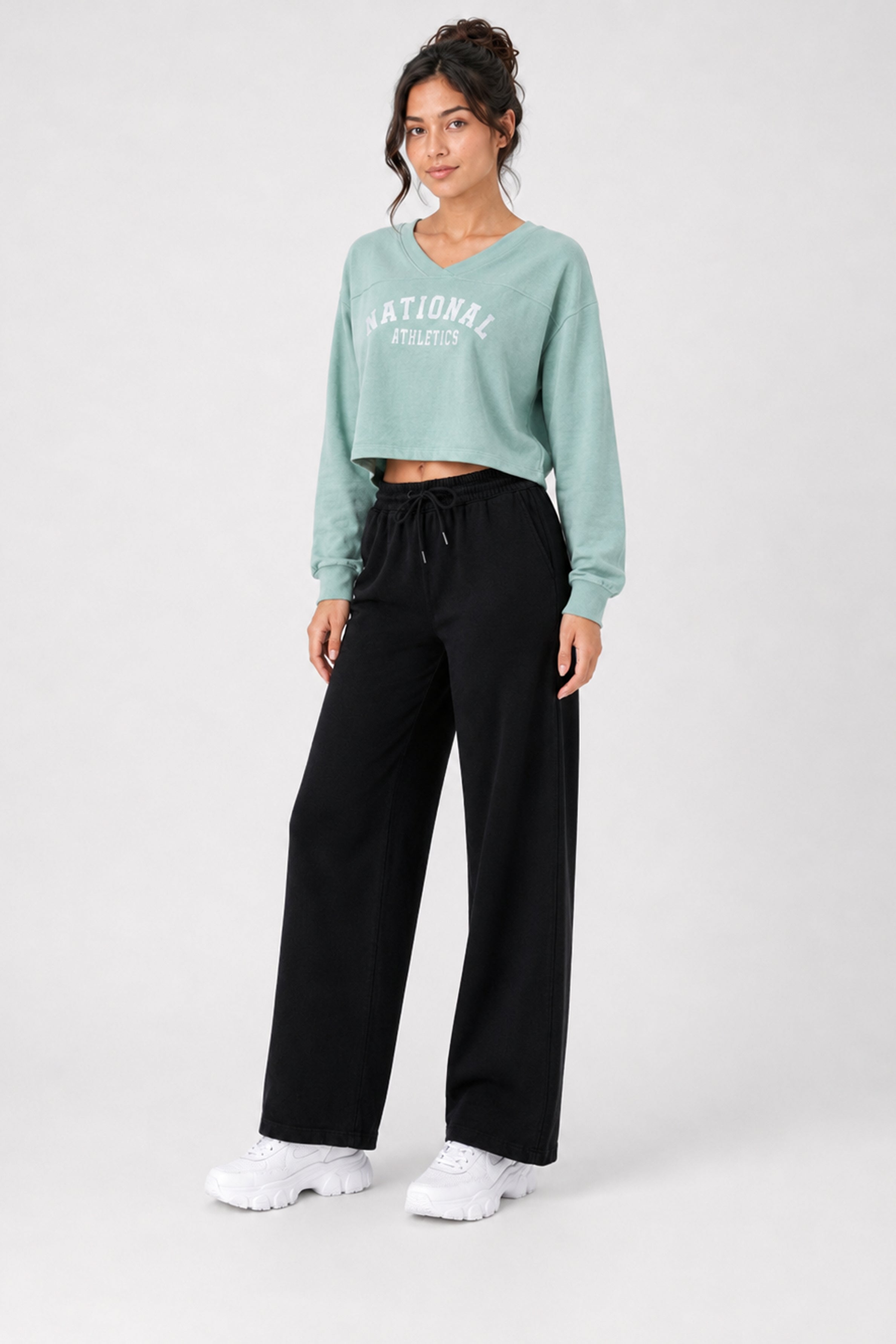 Modano Women's Long Sleeve Tees - Green