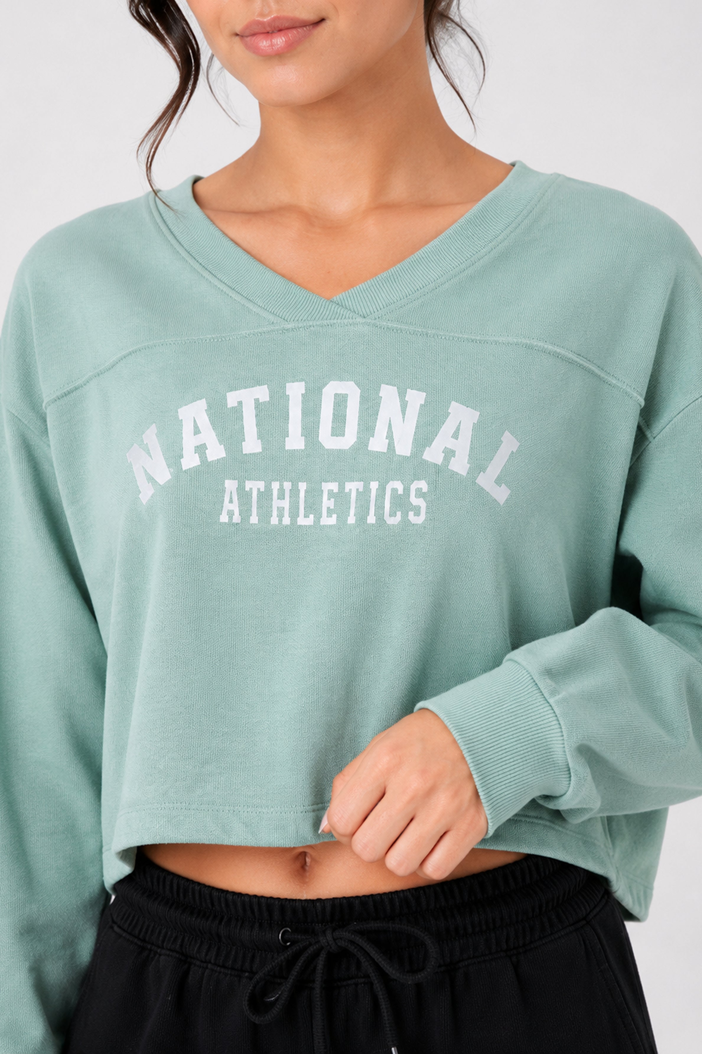 Modano Women's Long Sleeve Tees - Green