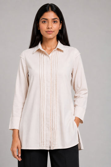HADA Casual Kurta - Off White