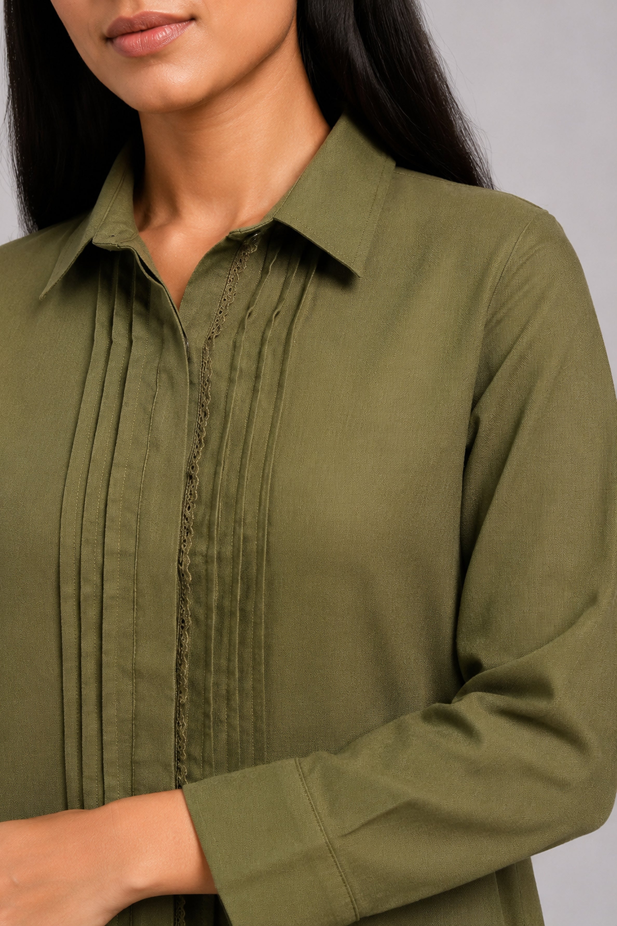 HADA Casual Kurta - Green