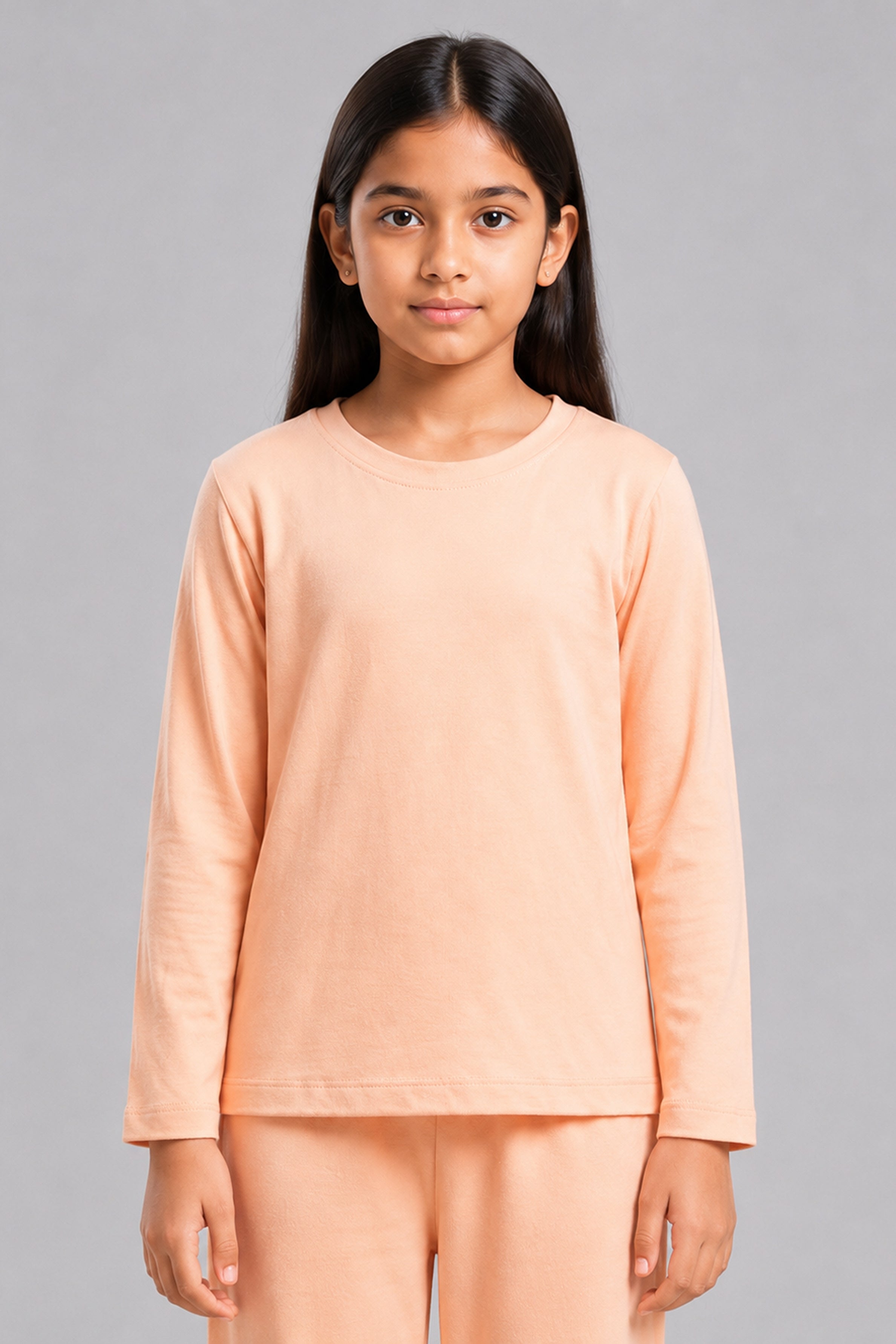 YAWN Kid's Pijama 2Pcs Set - Orange