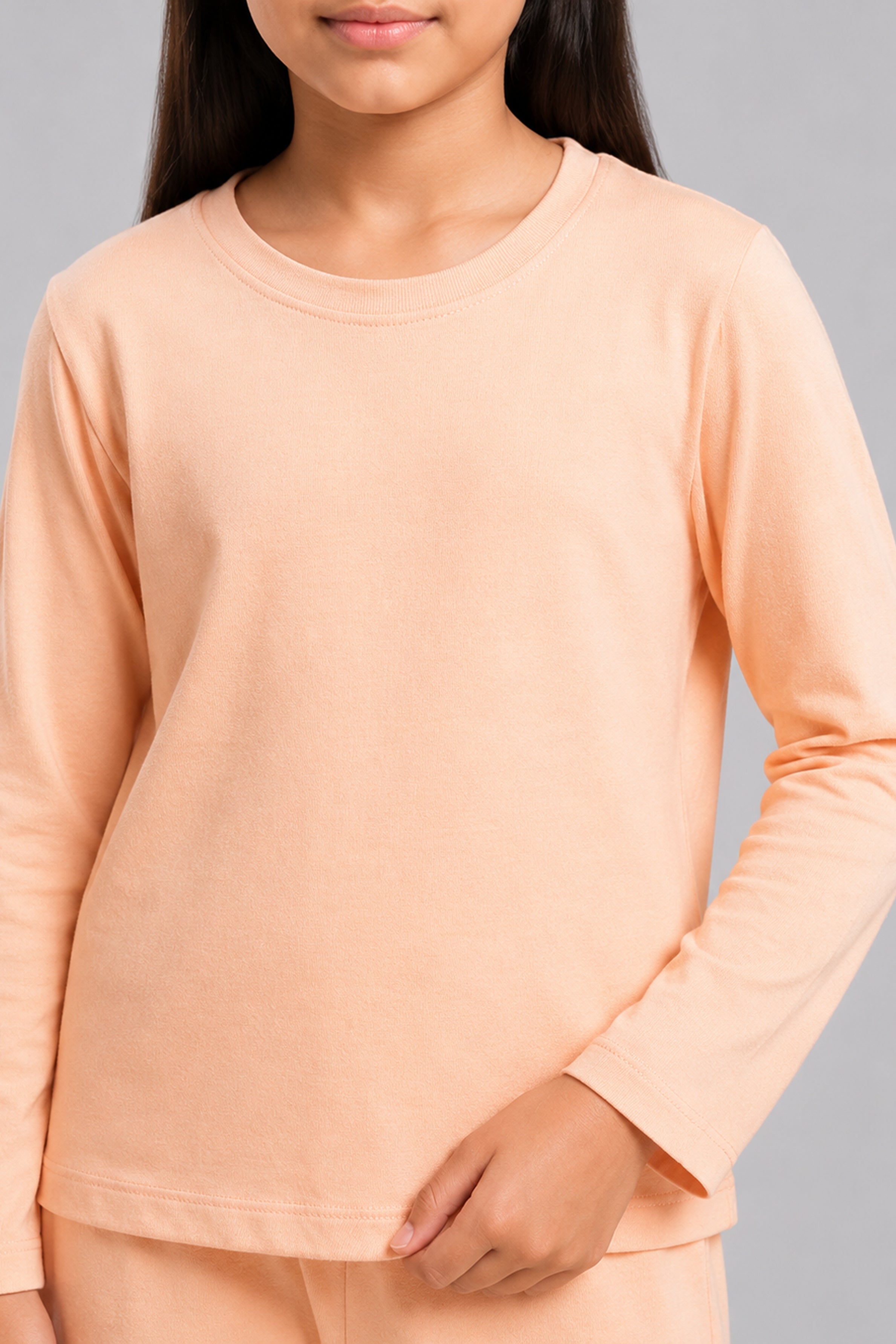 YAWN Kid's Pijama 2Pcs Set - Orange