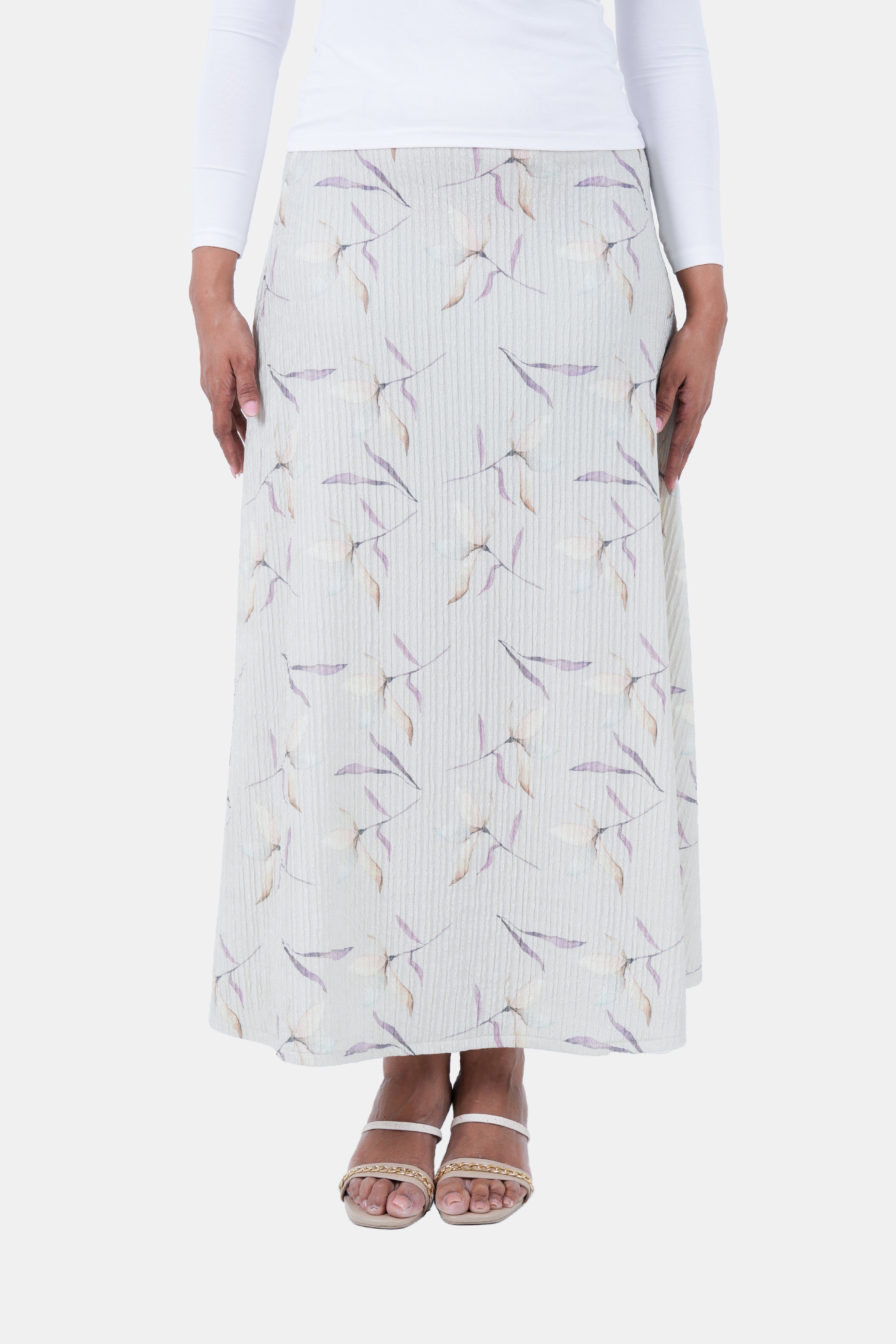 Hada SCENE Women's Luxe Street Printed Skirt