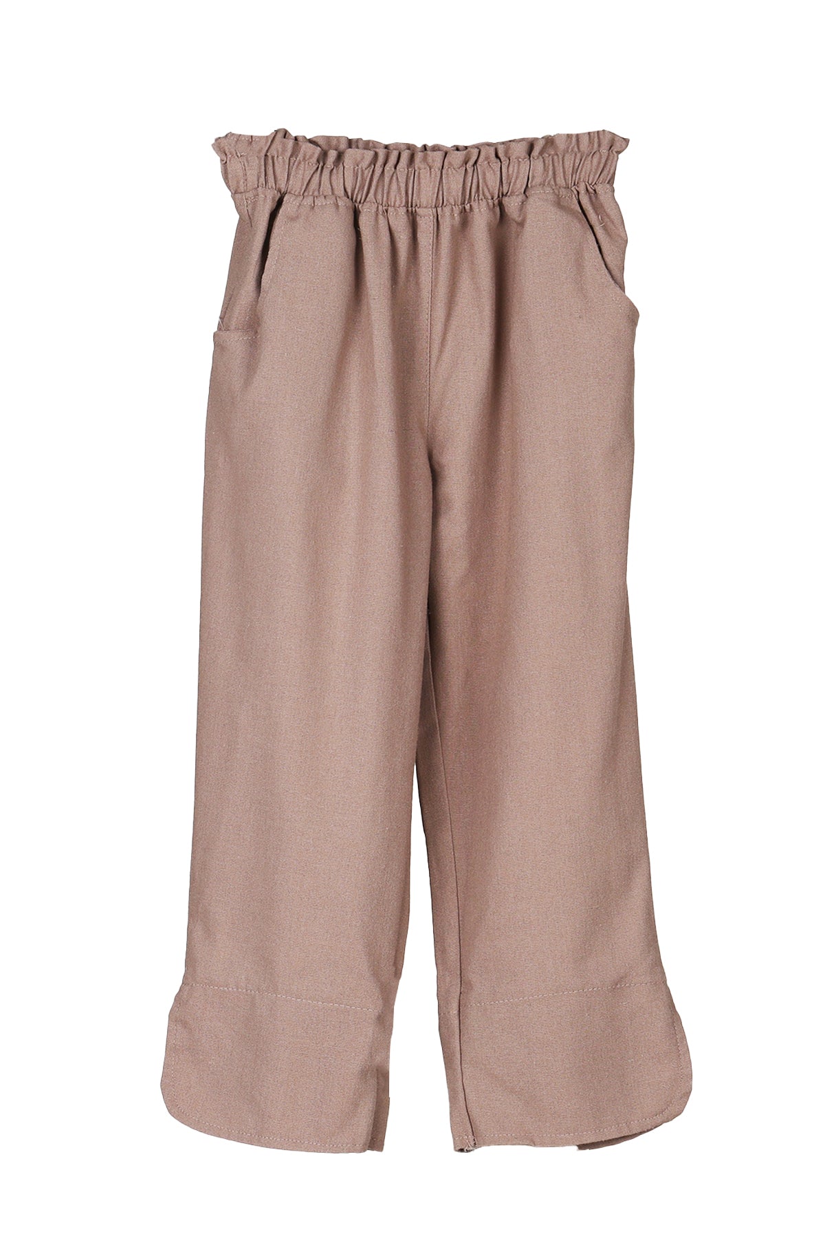 Tween Kids Girls Casual Linen Pant