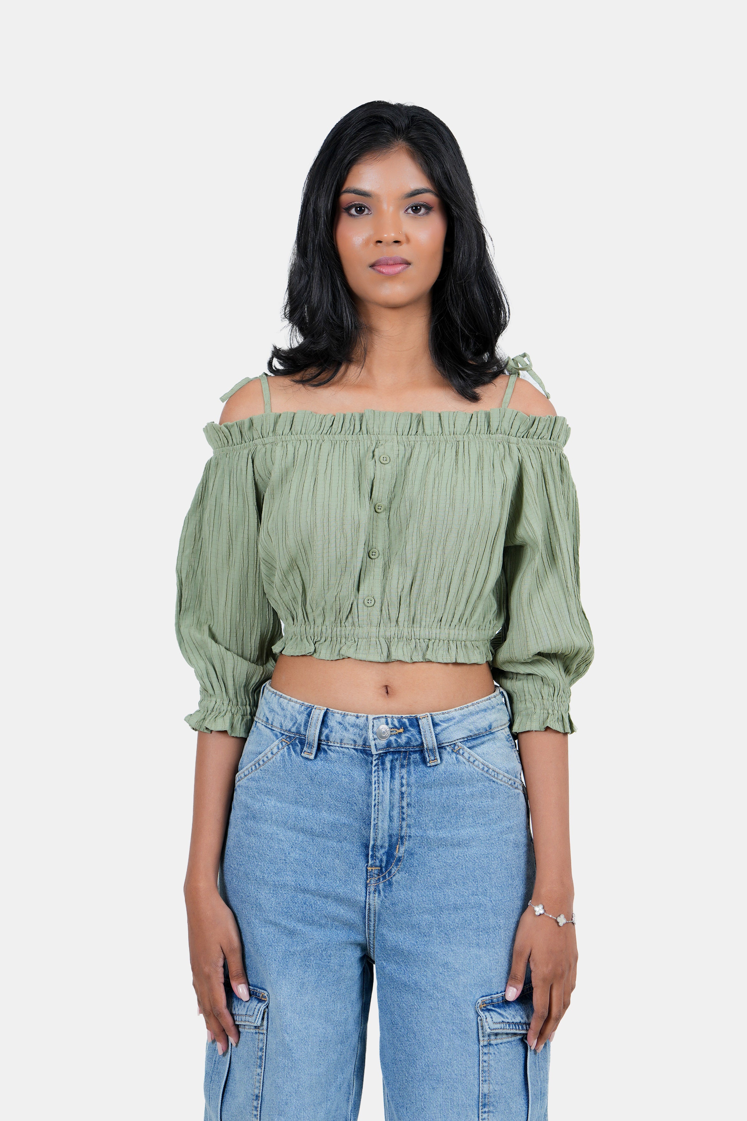 Modano Women's Crop Top - Casual Wear