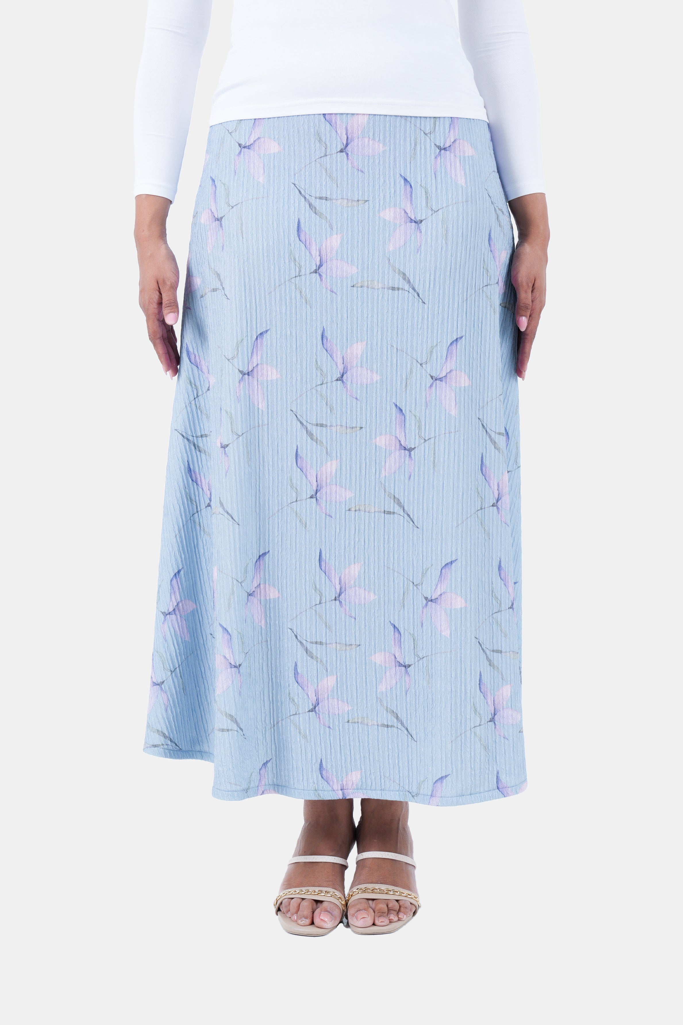 Hada SCENE Women's Luxe Street Printed Skirt