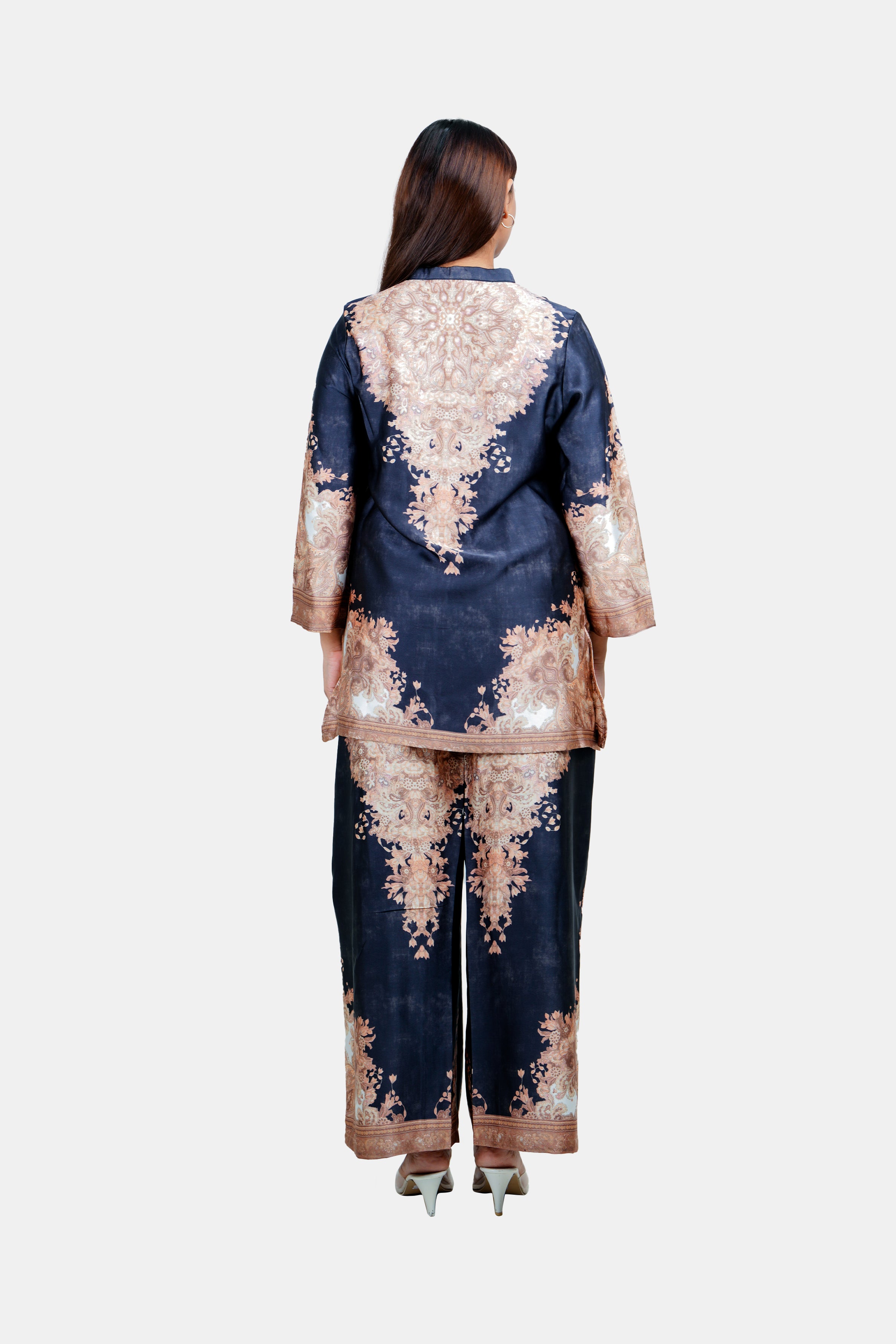 HADA Women's Printed Party Top