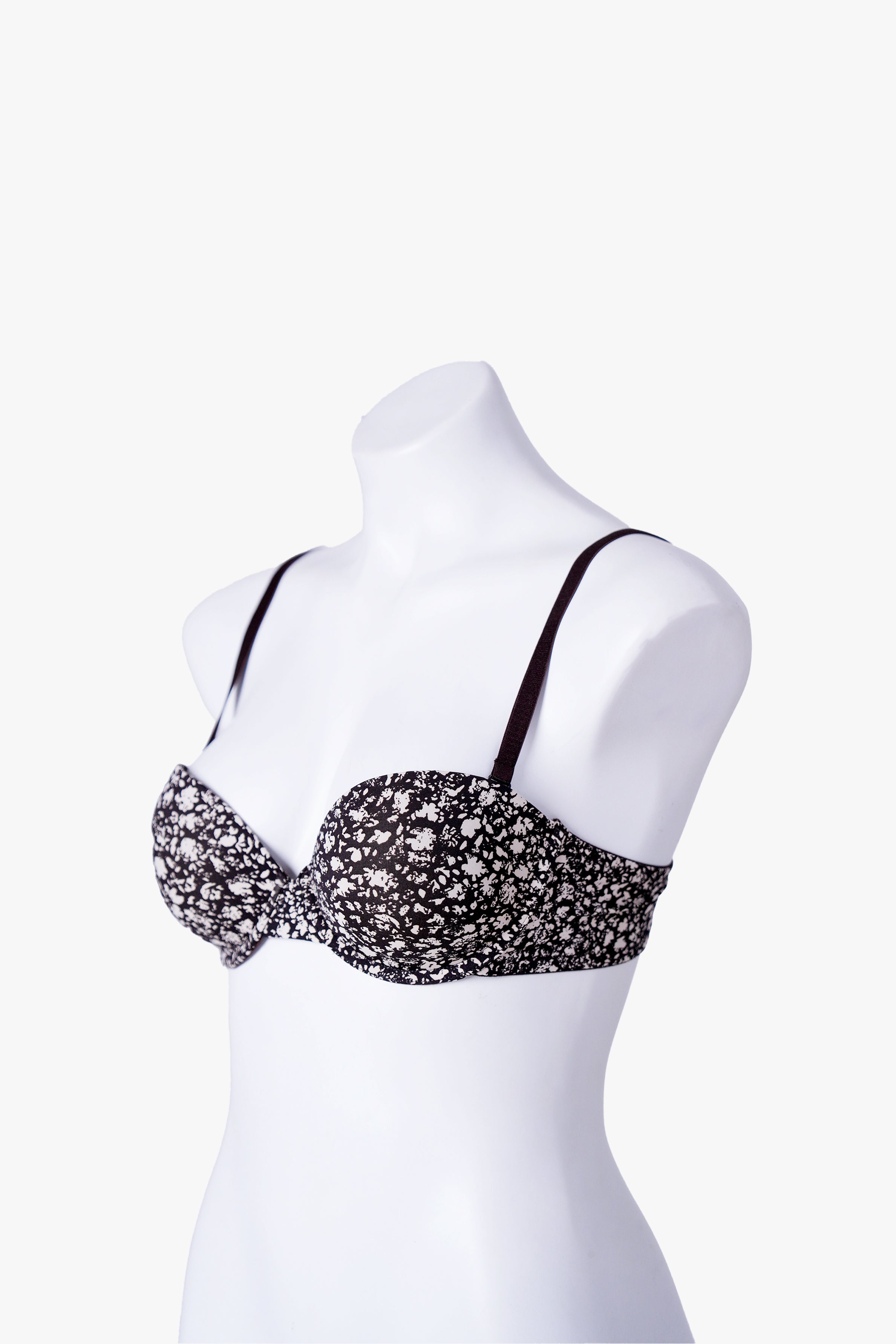 Envogue Black Multiway Printed Bra