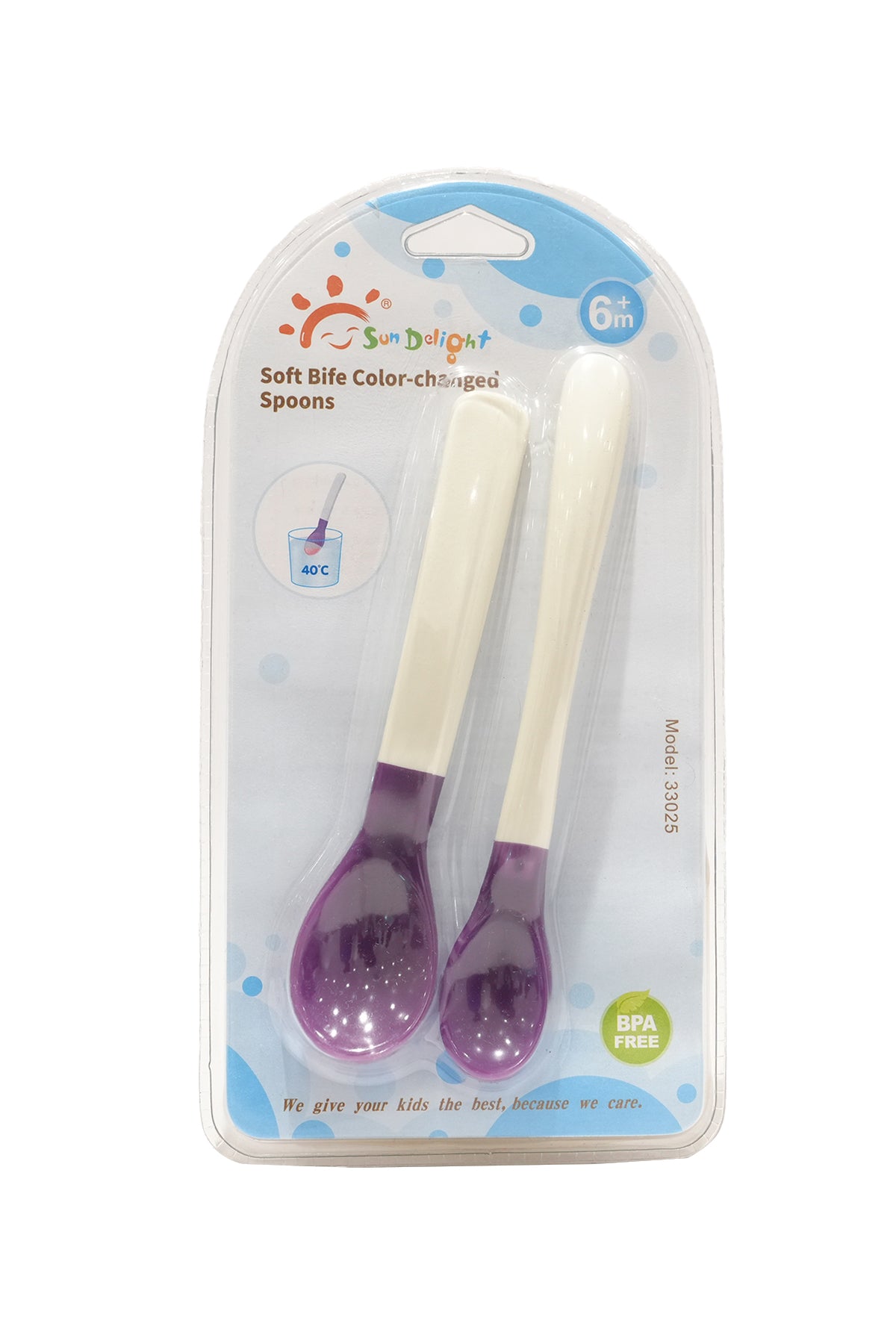 Sun Delight Soft Bite Color Change Baby Spoons