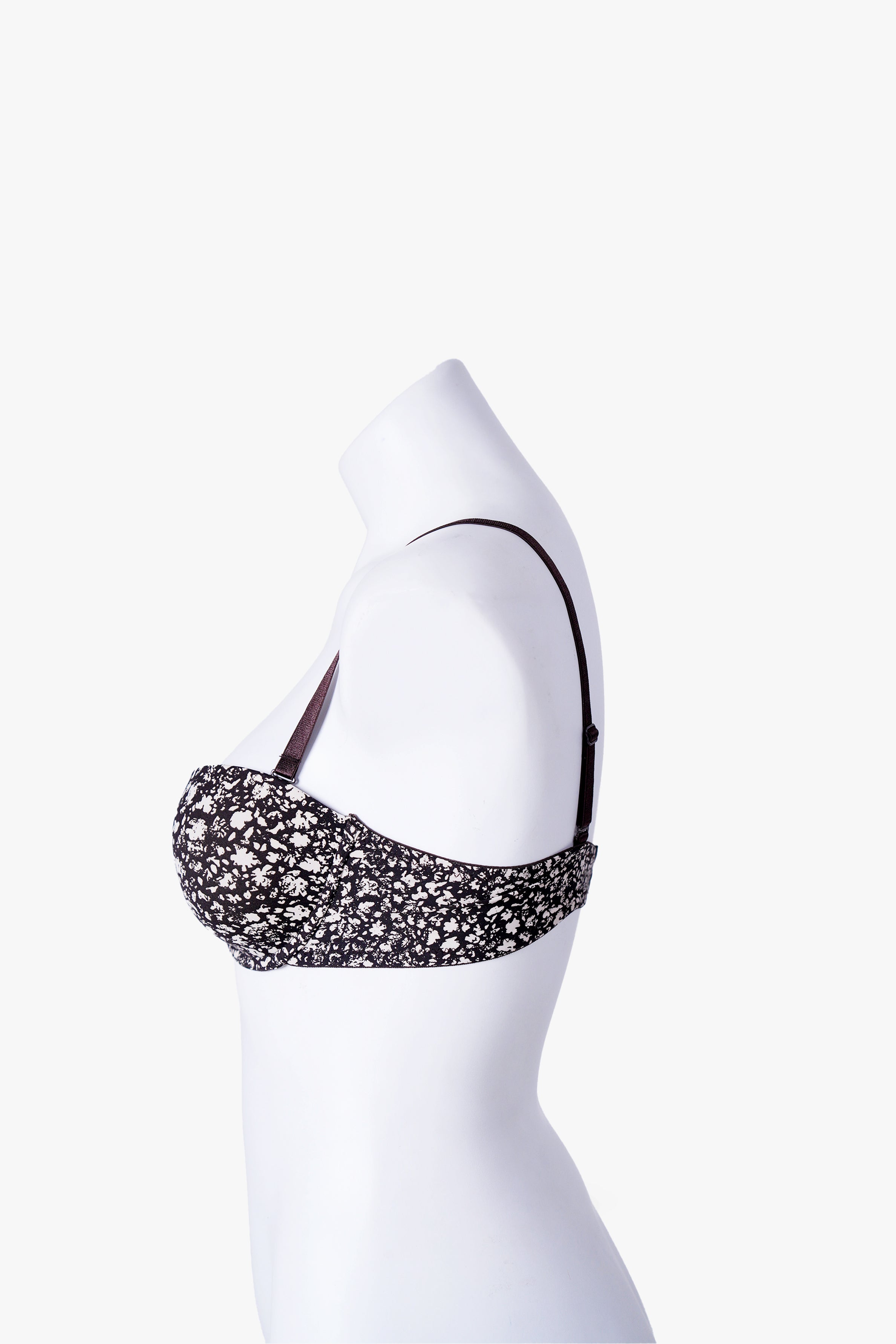 Envogue Black Multiway Printed Bra