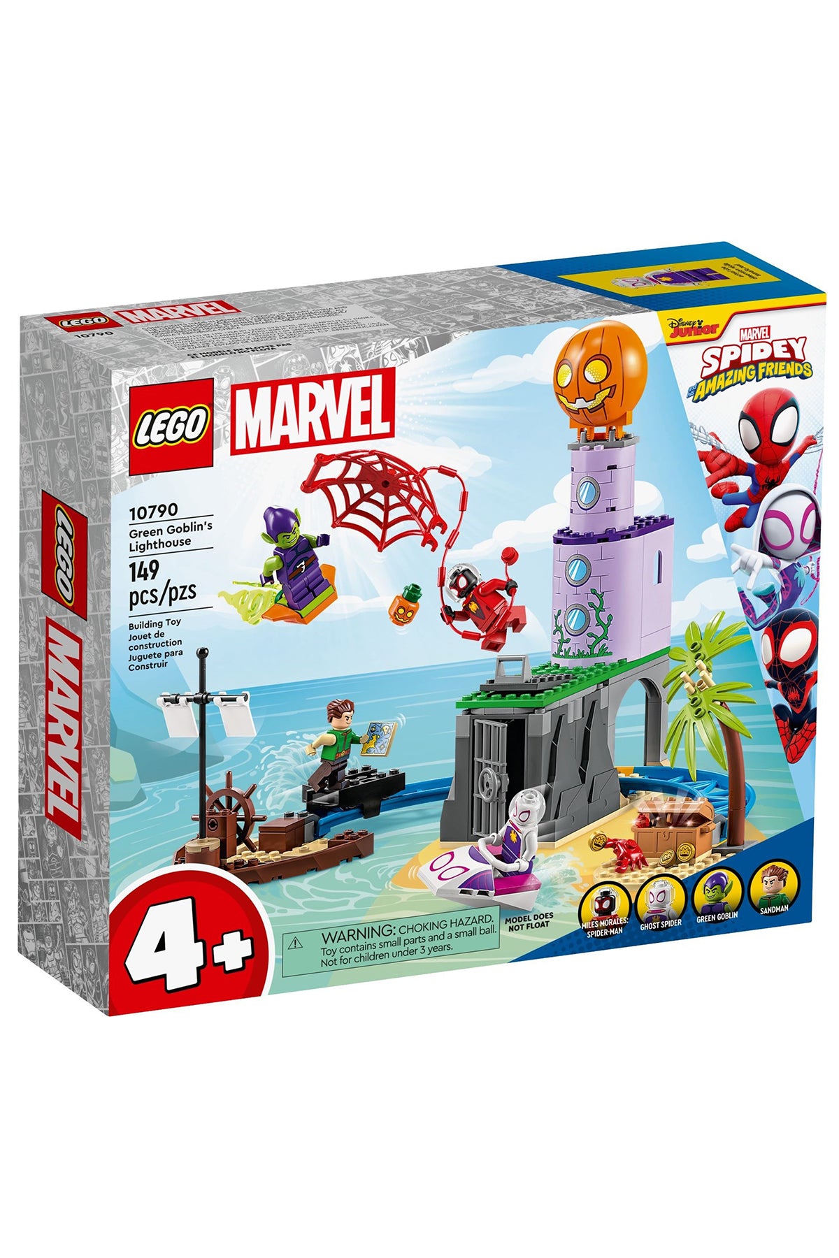 Lego Marvel : Team Spidey at Green Goblin's Lighthouse